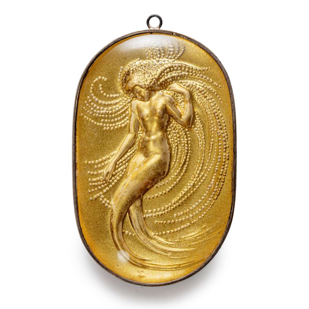 Past auction: RENÉ LALIQUE (FRENCH 1860-1945) NAÏADE MIRROR