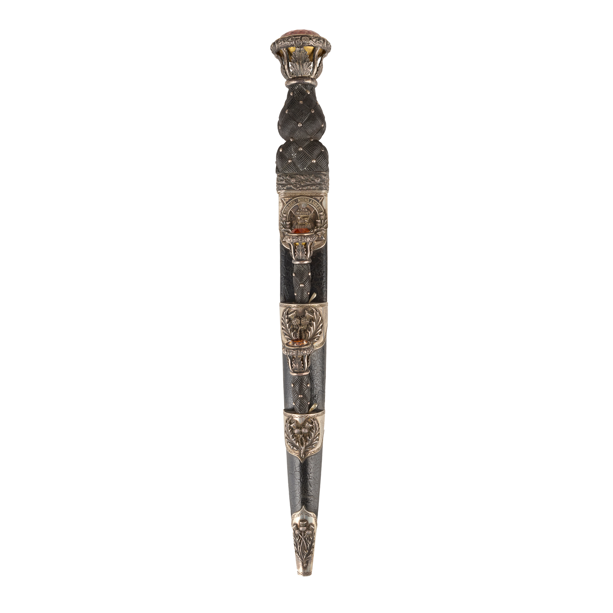A VICTORIAN GORDON HIGHLANDERS OFFICER'S DIRK