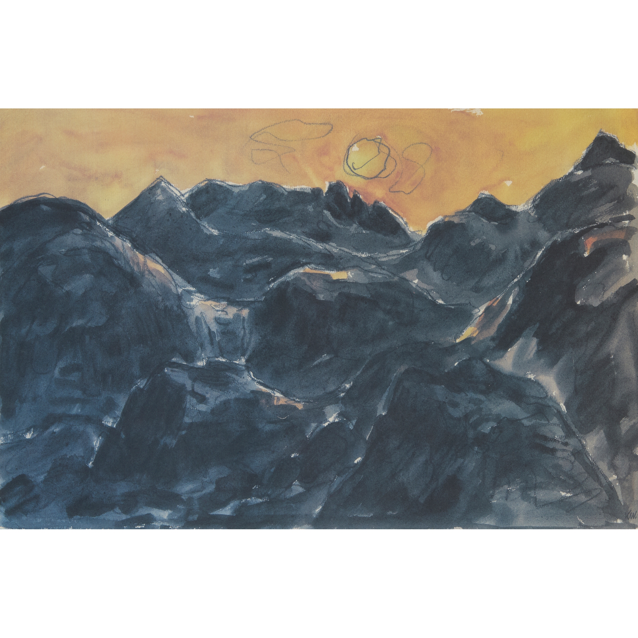 SIR KYFFIN WILLIAMS O.B.E. R.A. (WELSH 1918-2006)