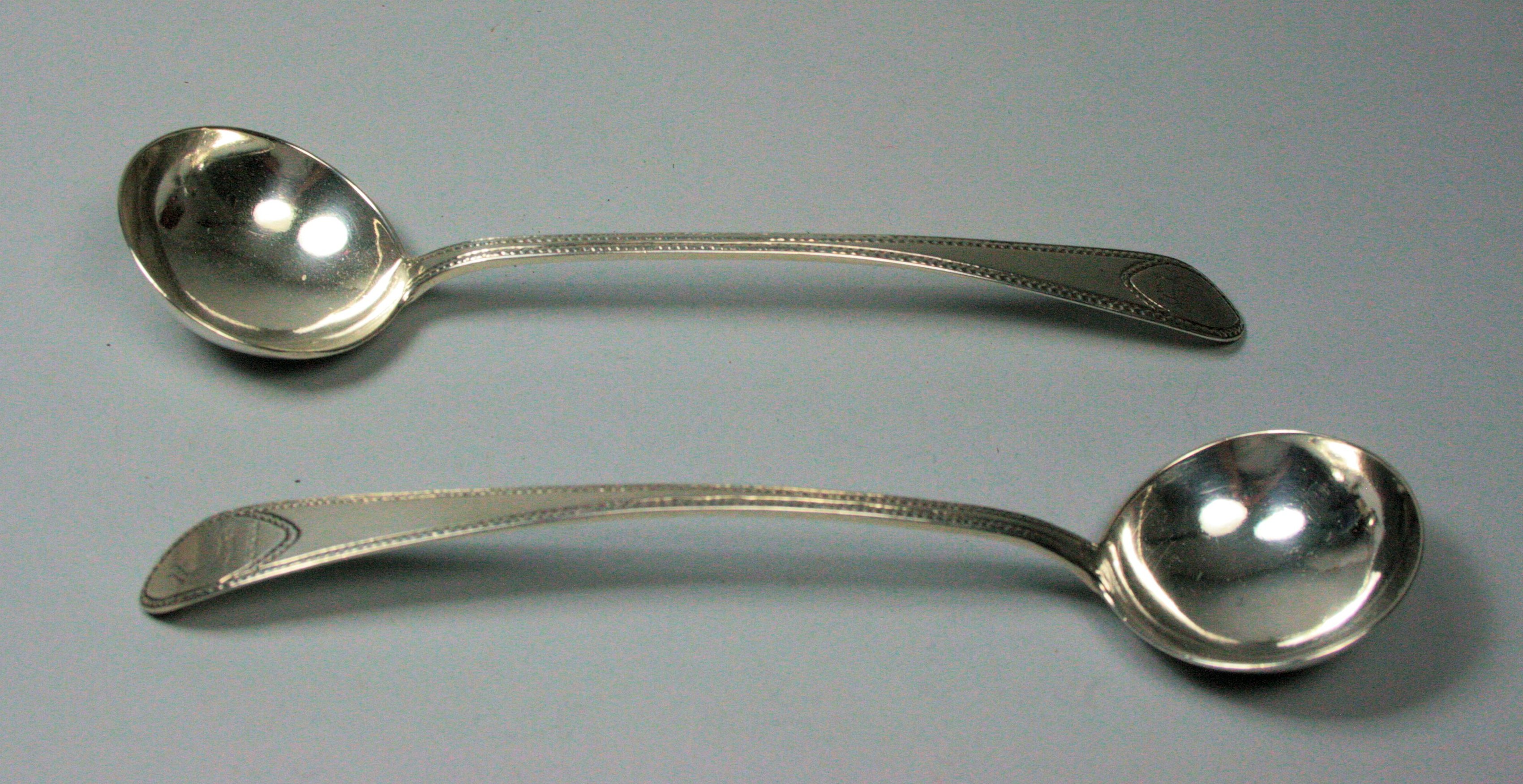 Banff - A pair of Scottish provincial toddy ladles
