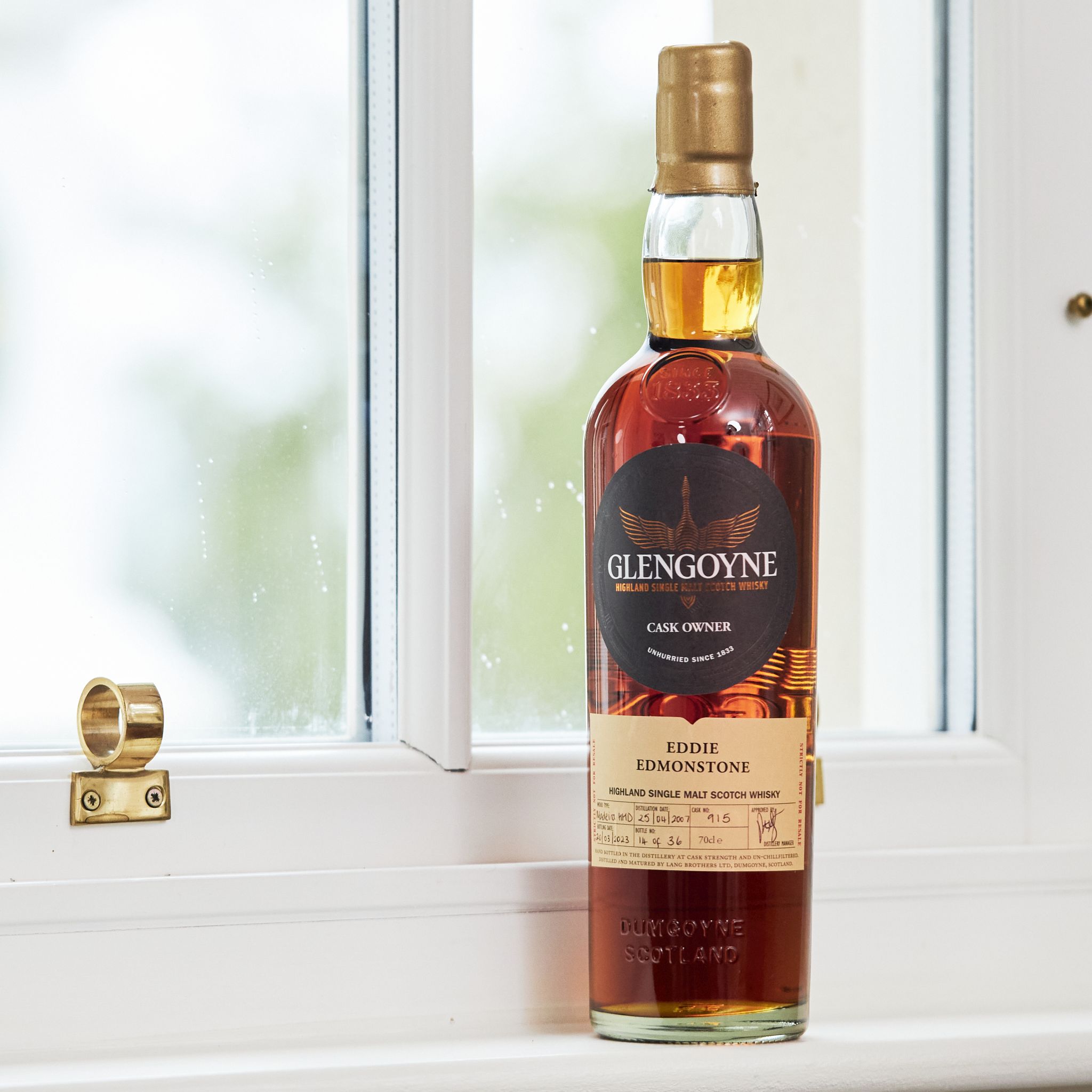 GLENGOYNE, EDDIE EDMONSTONE CASK OWNERS SINGLE CASK RELEASE