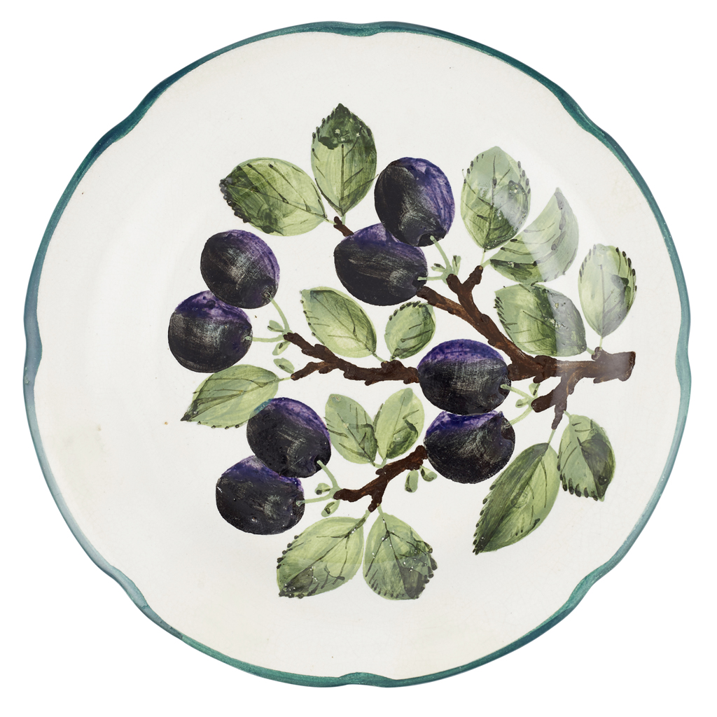 A WEMYSS WARE GORDON DESSERT PLATE