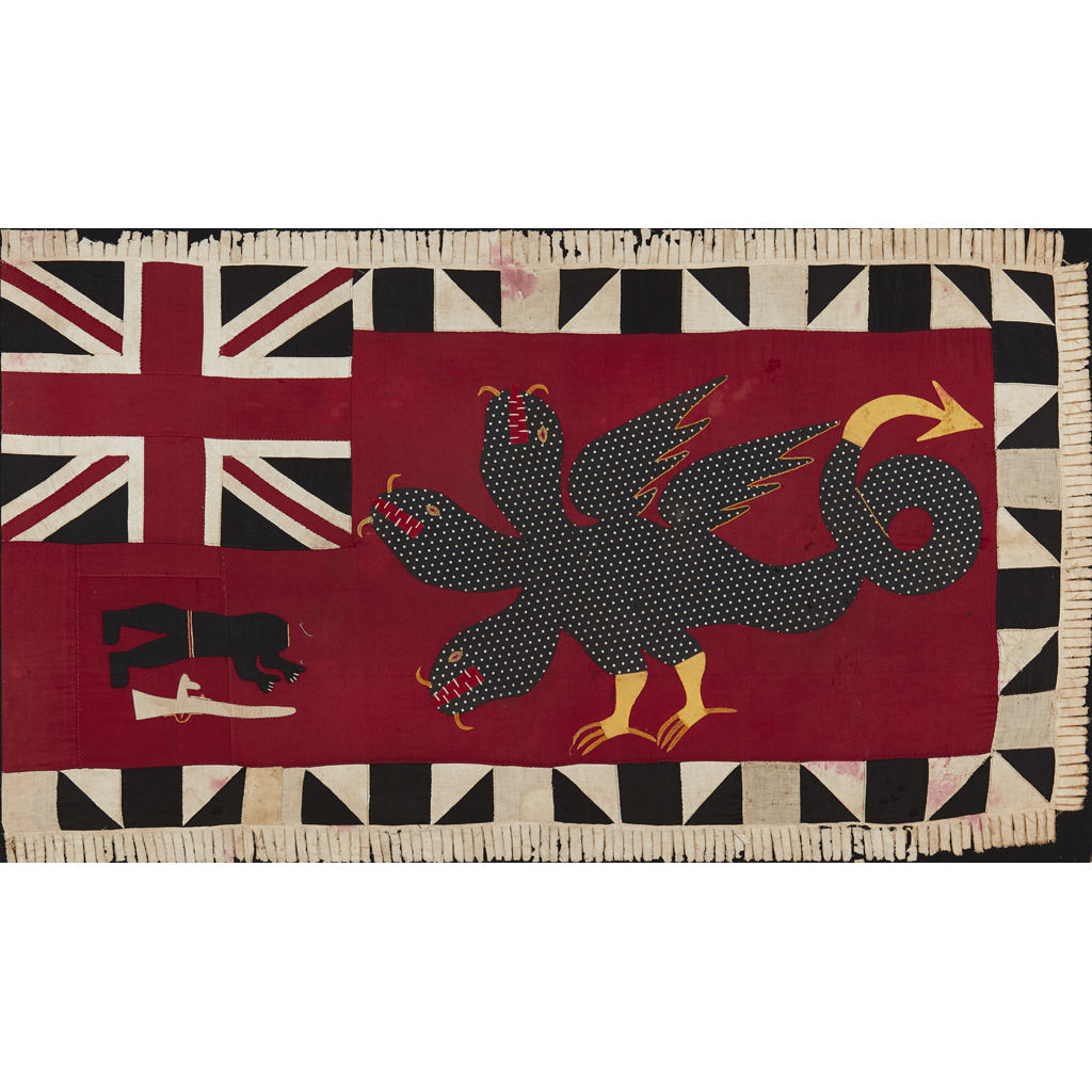 FANTE ASAFO FLAG: THE DRAGON