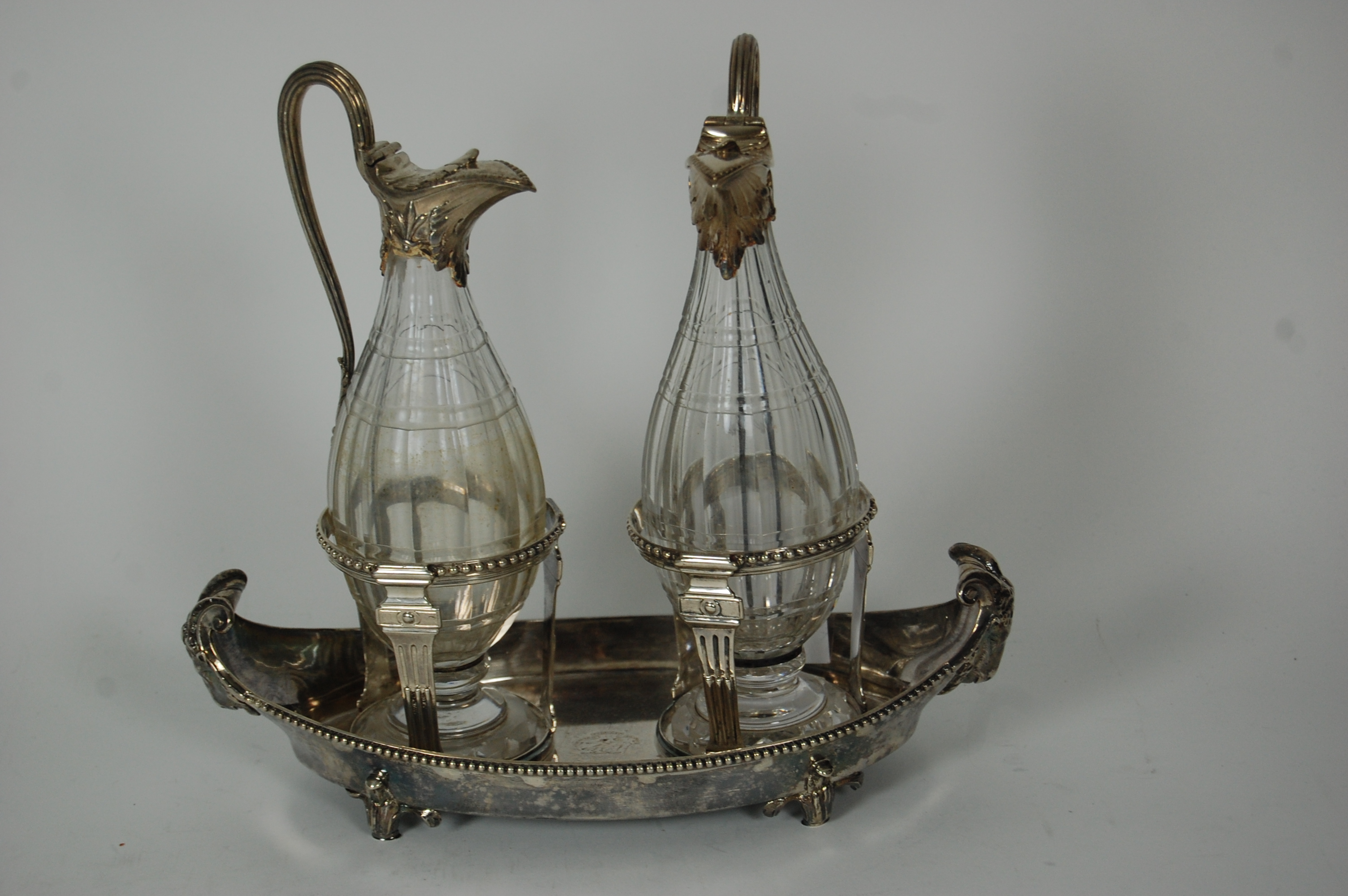 A George III cruet stand