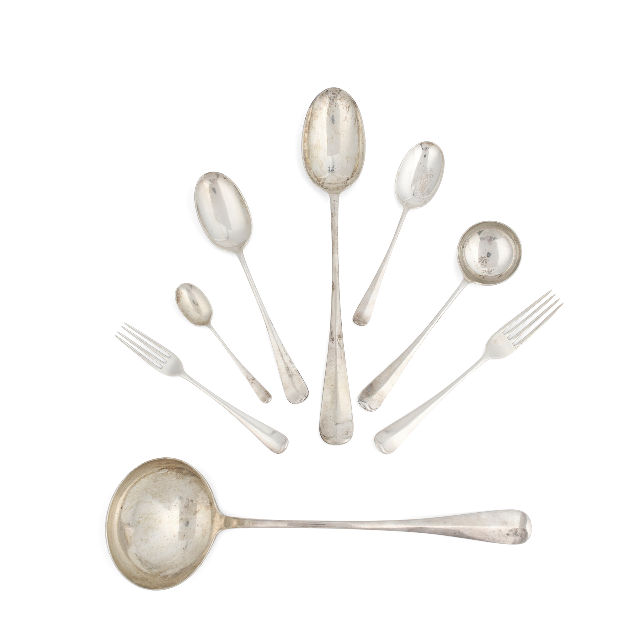 A GEORGE V FOUR DRAWER CANTEEN