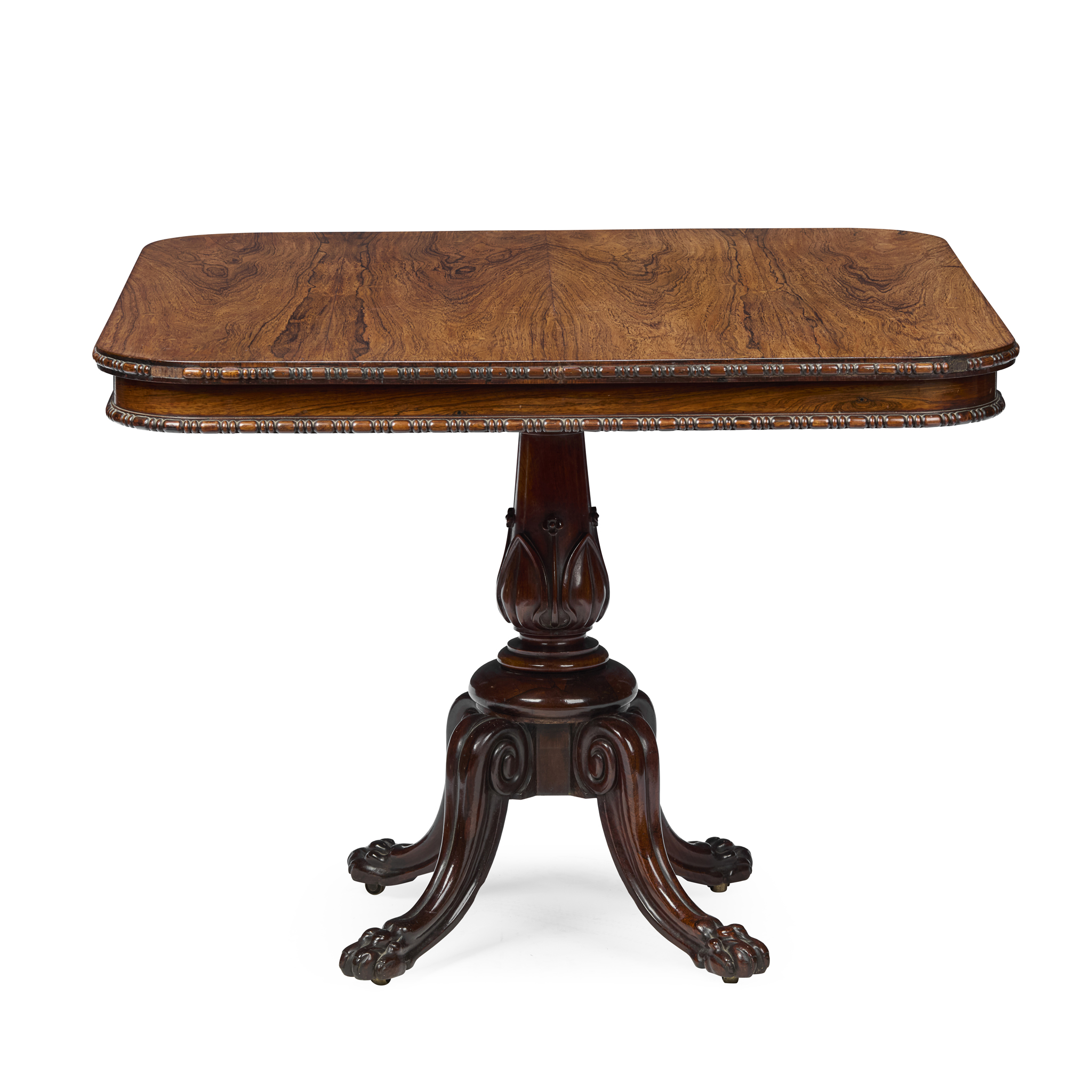 WILLIAM IV ROSEWOOD CENTRE TABLE, IN THE MANNER OF GILLOWS