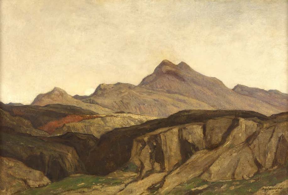 SIR DAVID YOUNG CAMERON R.A., R.S.A., R.S.W., R.W..S (1865-1945)