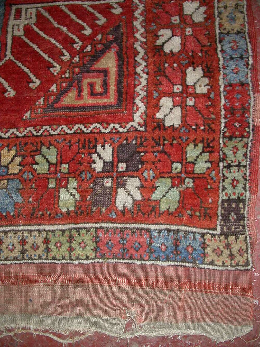 A Bergama rug