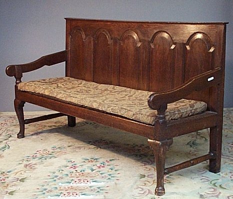 A 19th century settle