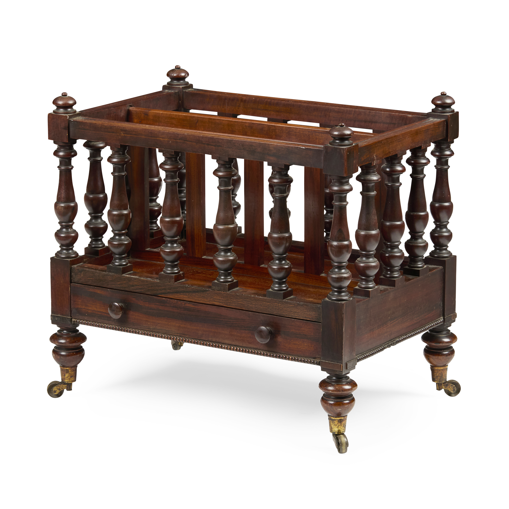 REGENCY GONCALO ALVES CANTERBURY, ATTRIBUTED TO GILLOWS