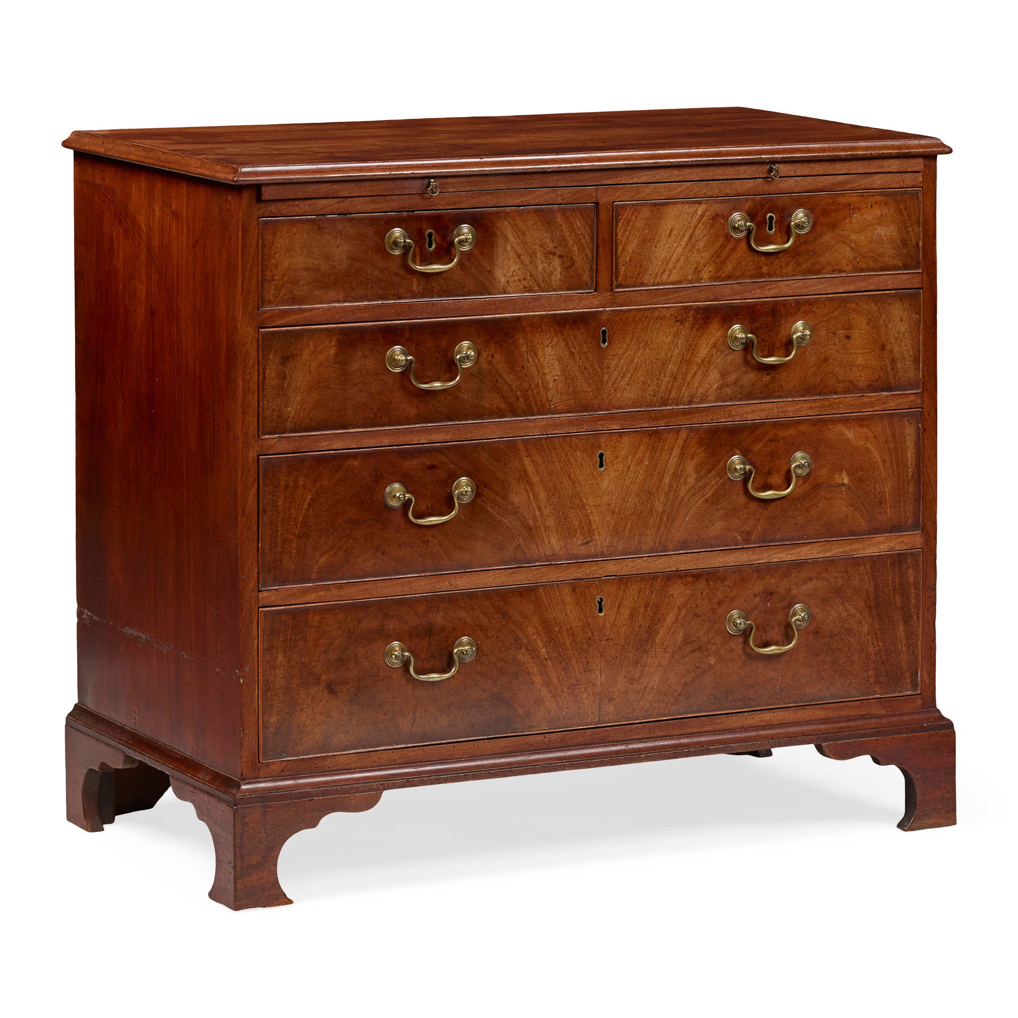 18TH CENTURY GEORGE III CHEST OF DRAWERS