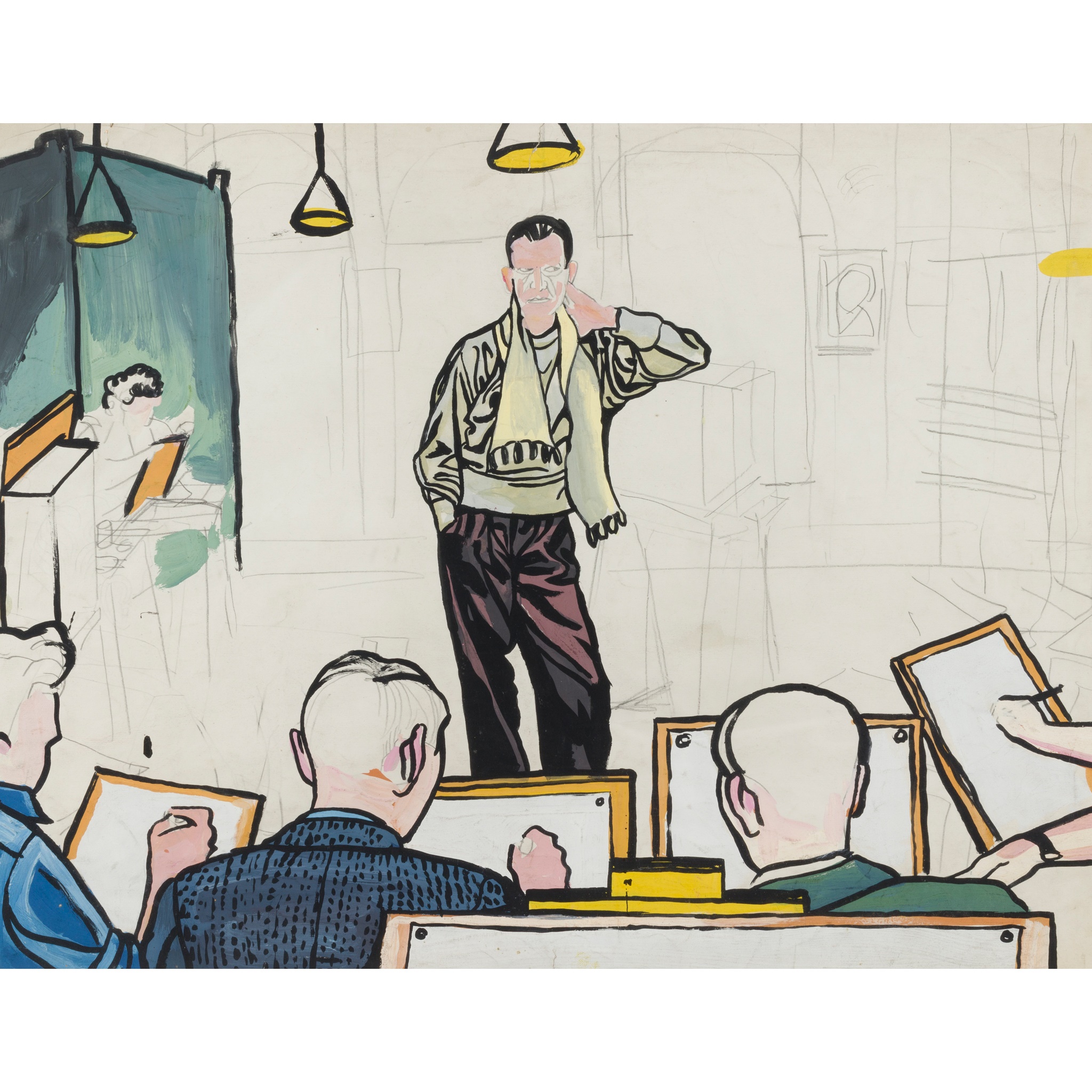 ALASDAIR GRAY (SCOTTISH 1934-2019)