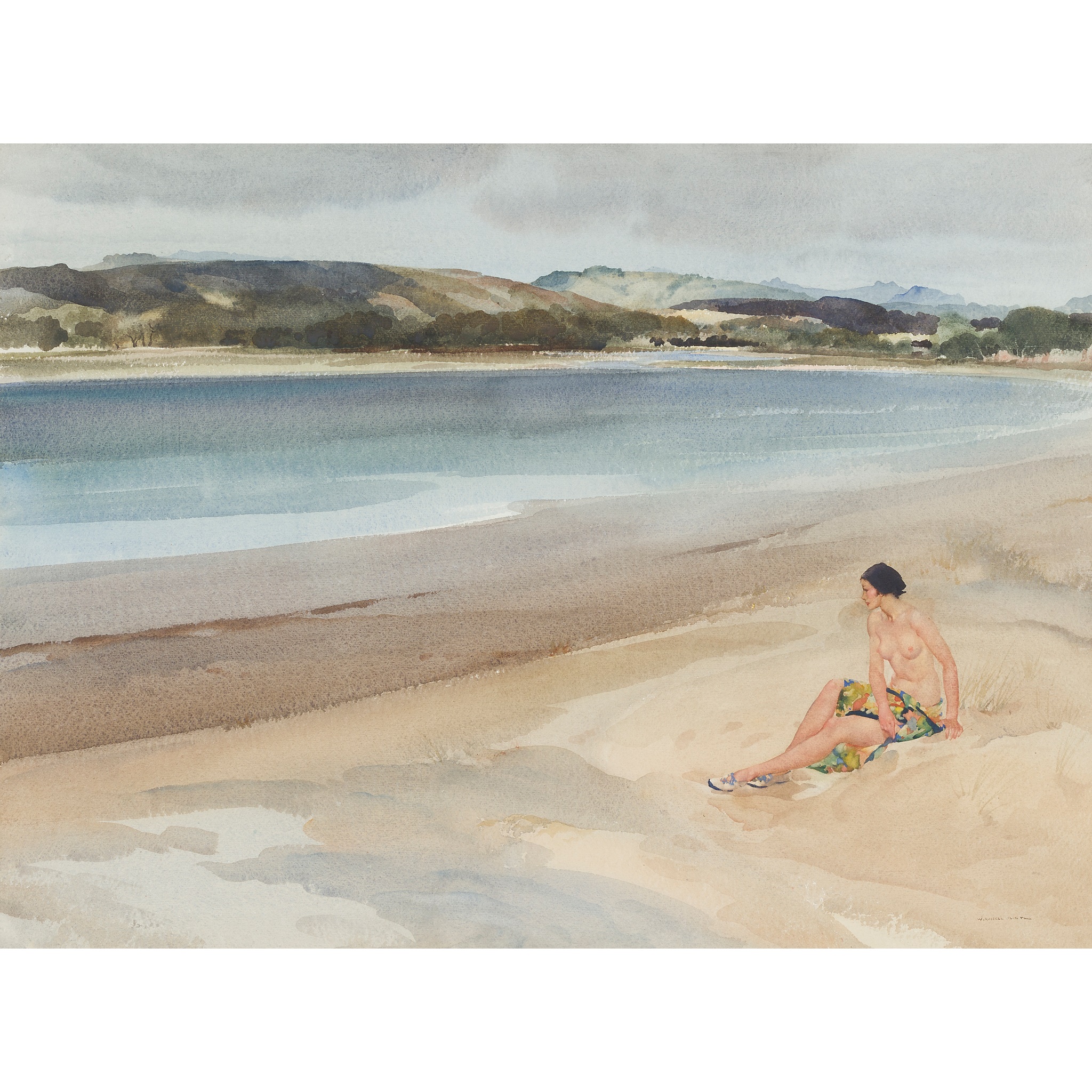 SIR WILLIAM RUSSELL FLINT P.R.A., P.R.W.S., R.S.W., R.O.I., R.E. (SCOTTISH 1880-1969)