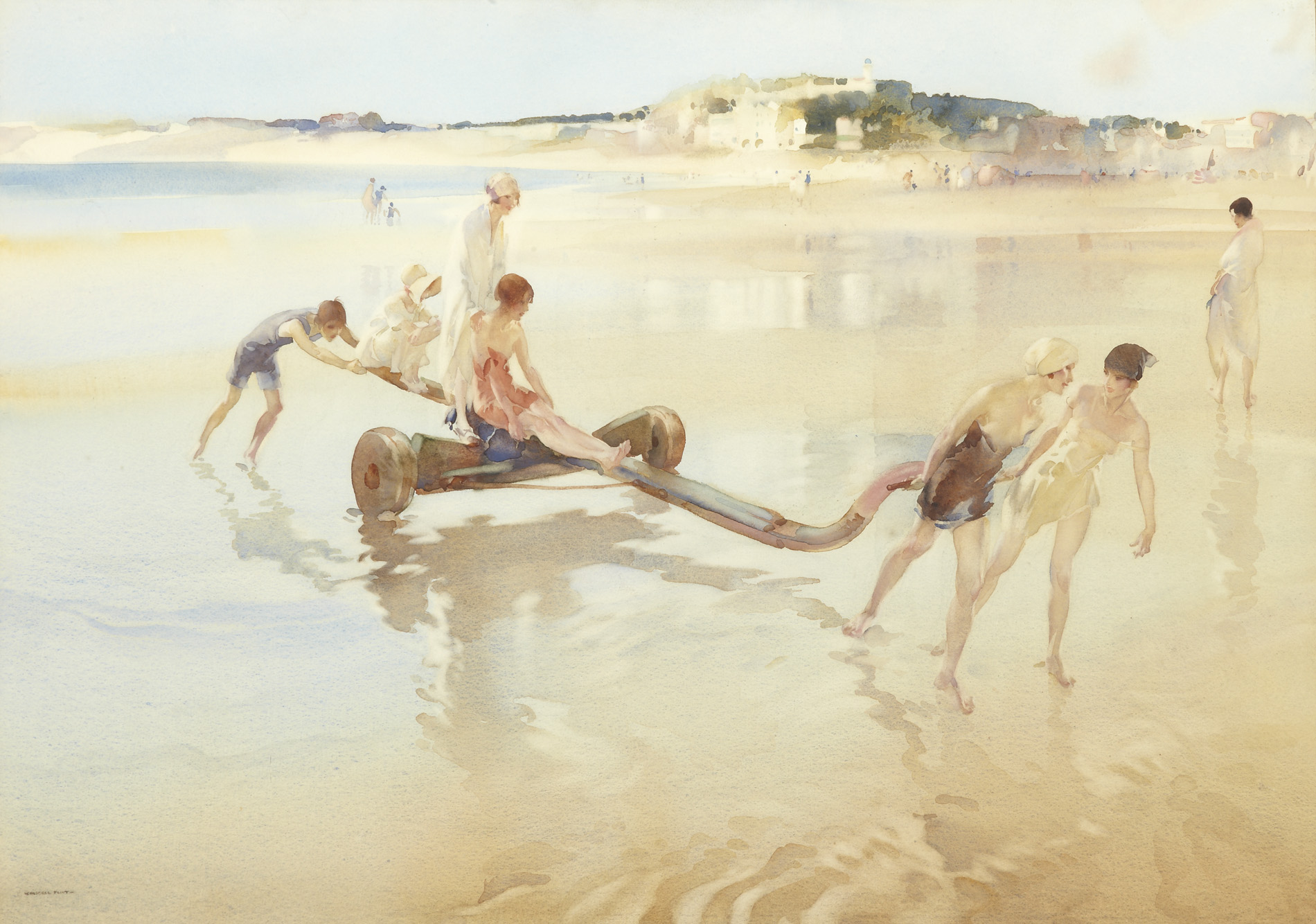 SIR WILLIAM RUSSELL FLINT P.R.A., P.R.W.S., R.S.W., R.O.I., R.E. (SCOTTISH 1880-1969)