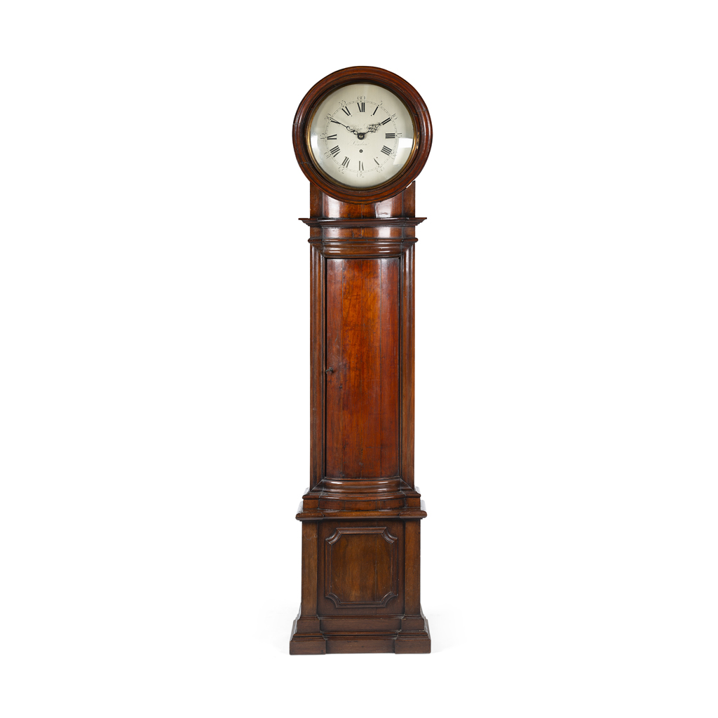 EARLY VICTORIAN MAHOGANY DRUMHEAD LONGCASE CLOCK, WILLIAM SMITH, LONDON