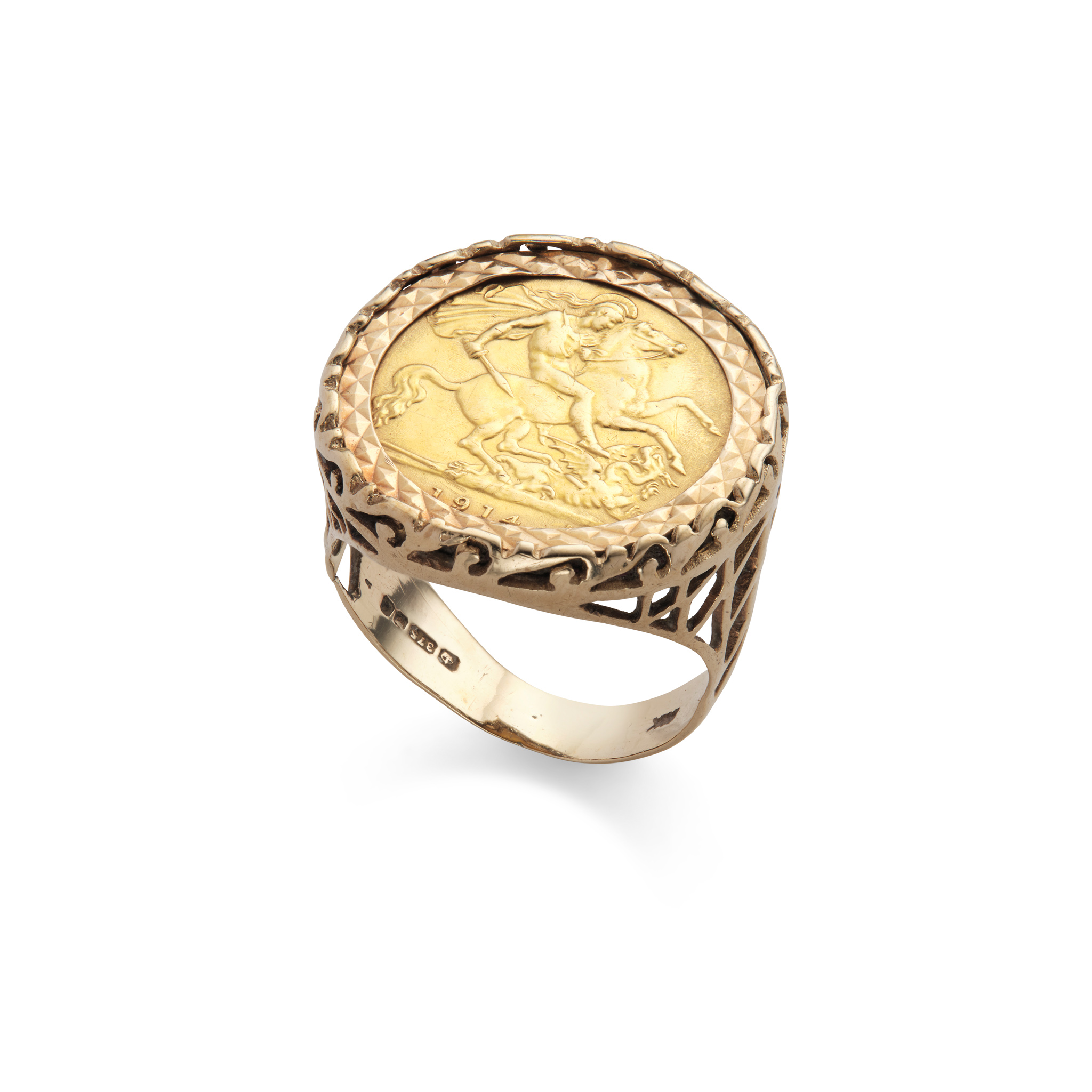 A half-sovereign ring