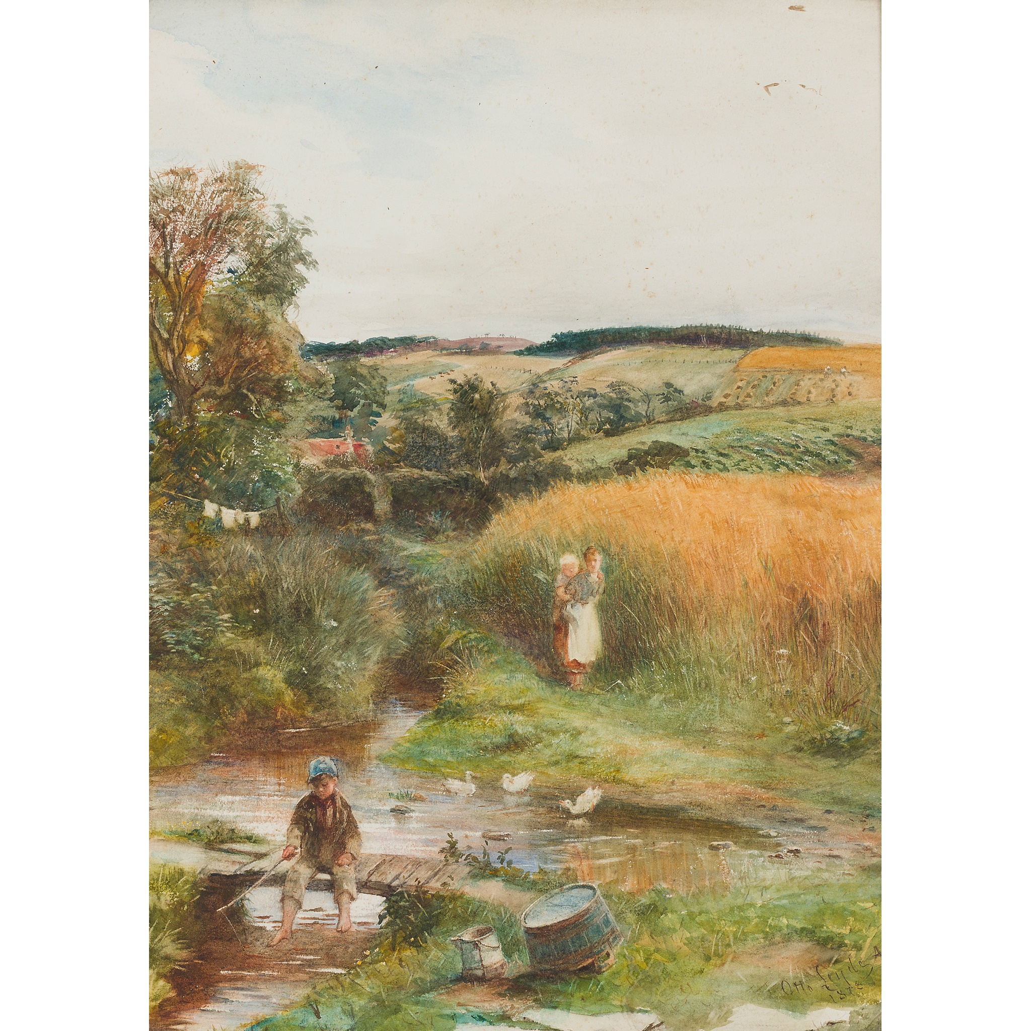 OTTO LEYDE R.S.A., R.S.W (SCOTTISH 1835-1897)