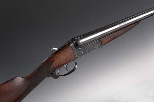 A 12 bore side by side box-lock ejector by BSA Co