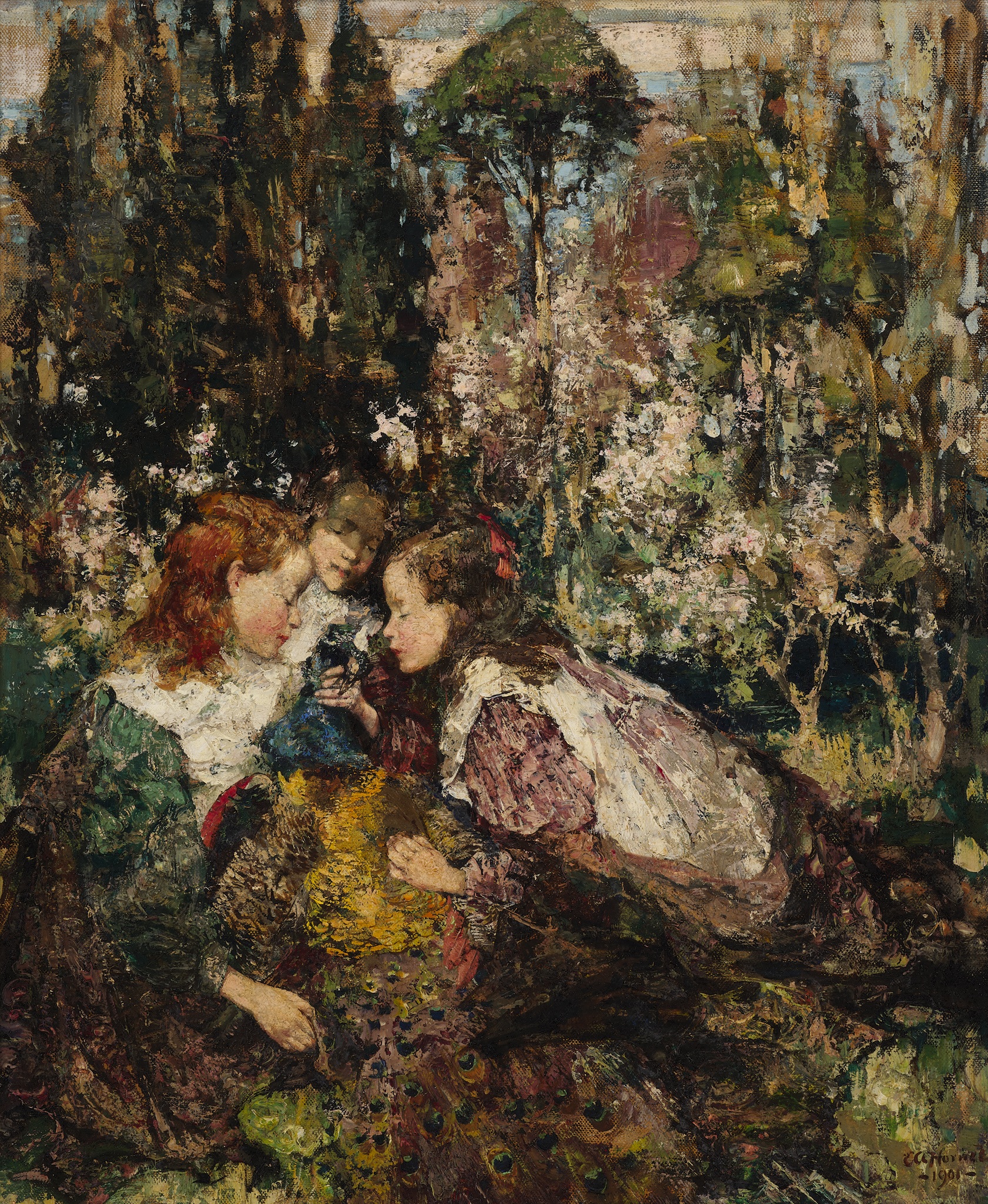 EDWARD ATKINSON HORNEL (SCOTTISH 1864-1933)