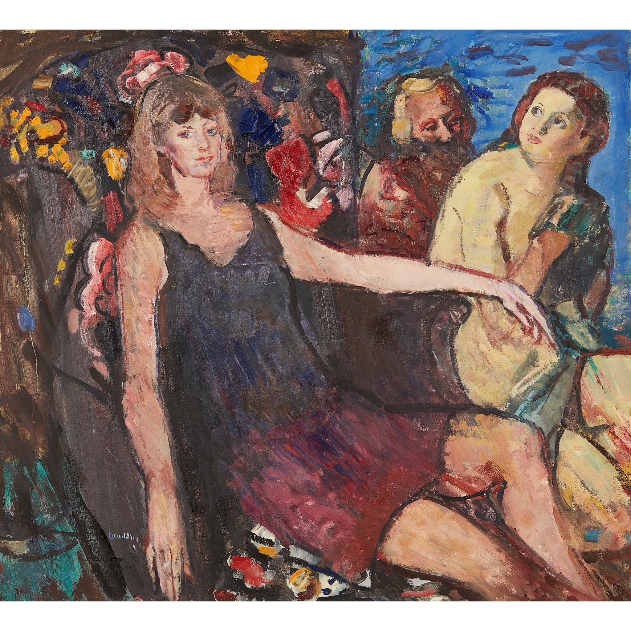 DAVID DONALDSON R.S.A., R.P., L.L.D (SCOTTISH 1936-1996)