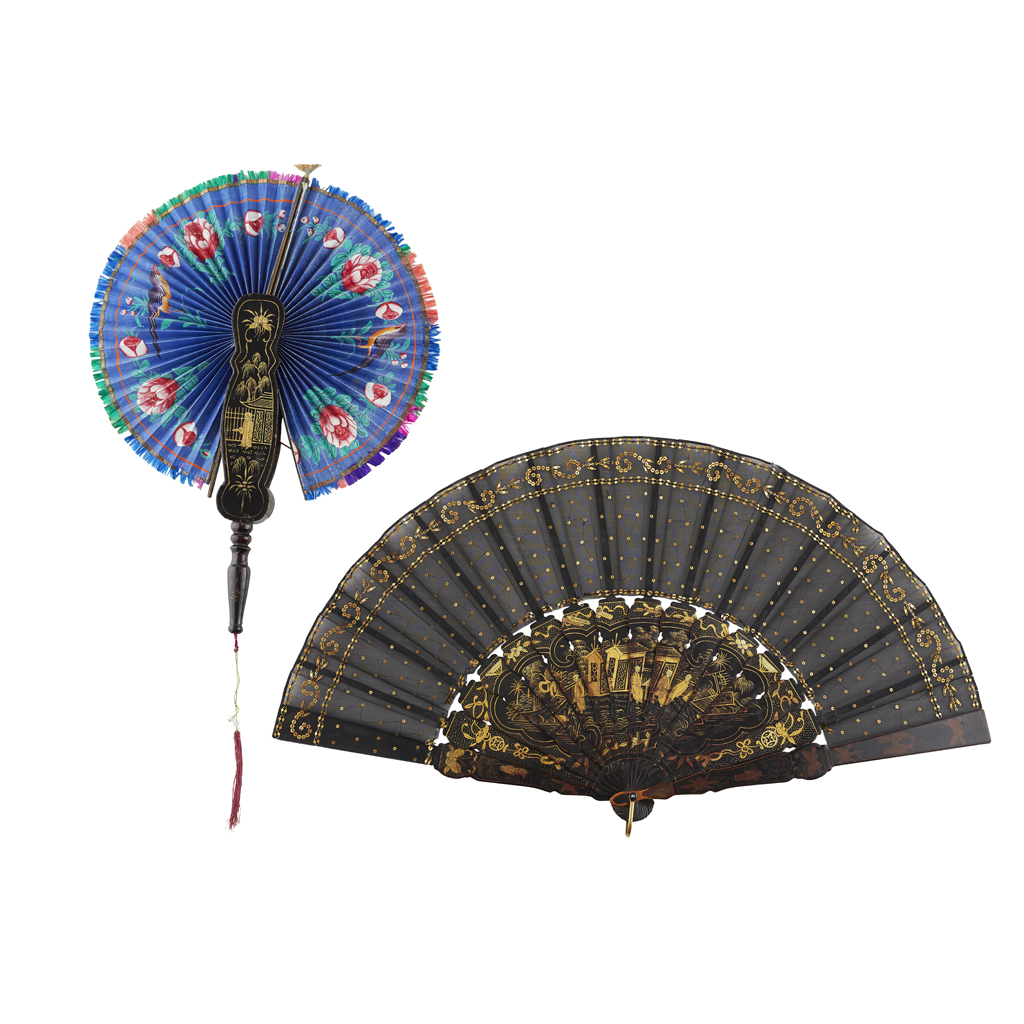 PAINTED COCKADE FAN