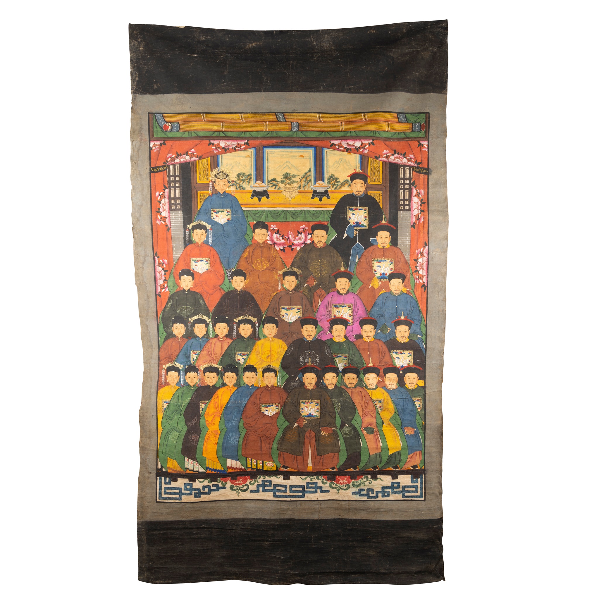 MASSIVE ANCESTOR PORTRAIT PAINTING