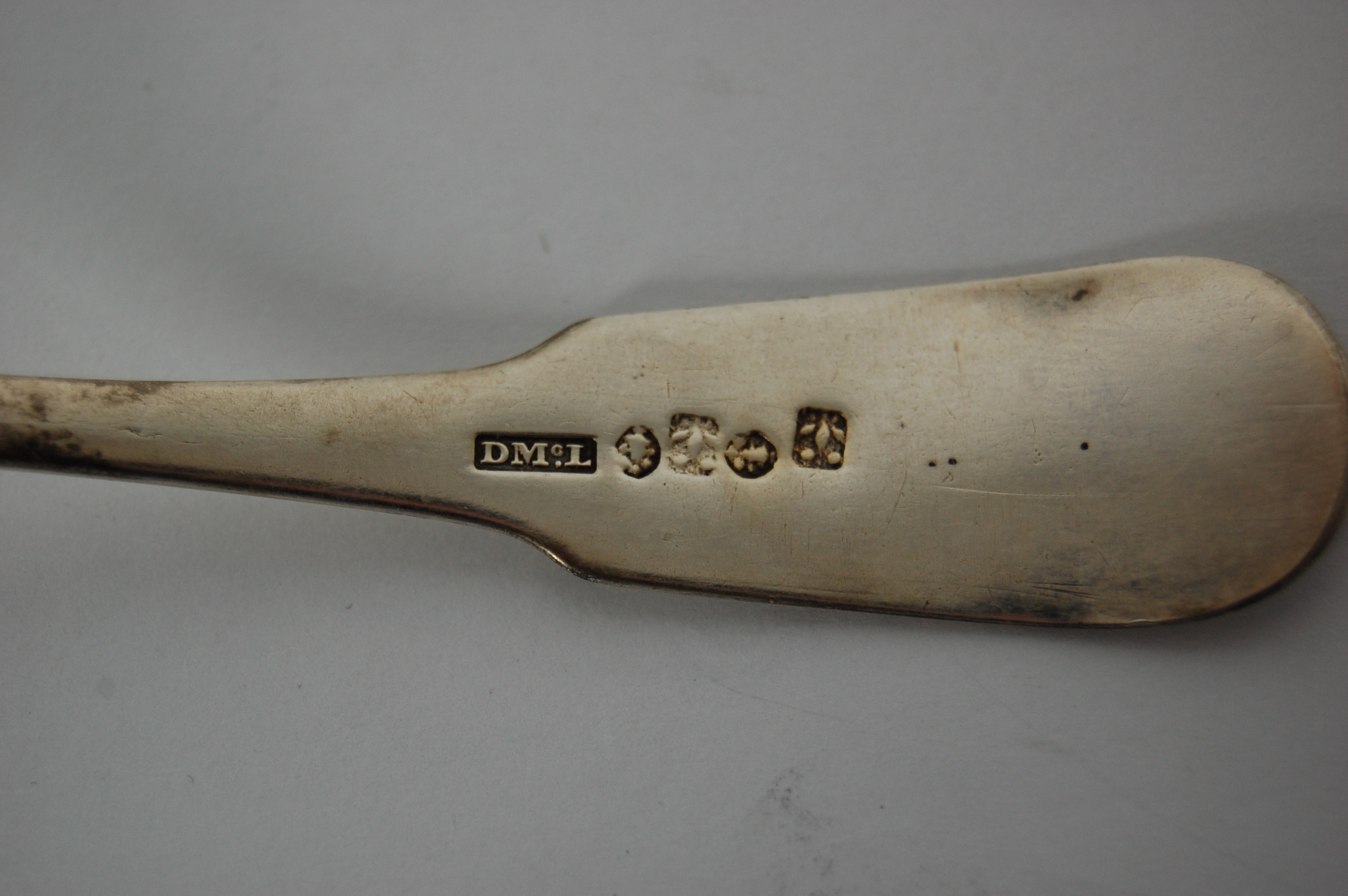 Perth - a set of three Scottish provincial toddy ladles