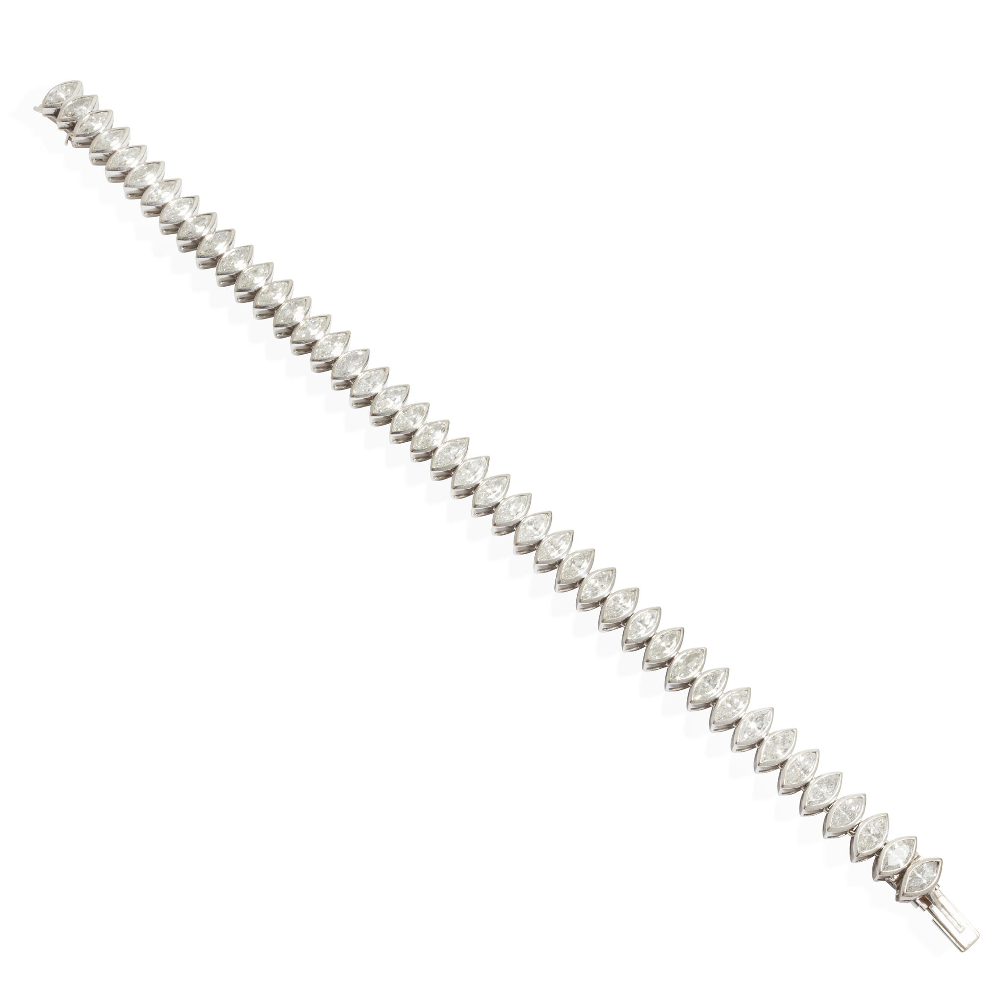 A diamond bracelet