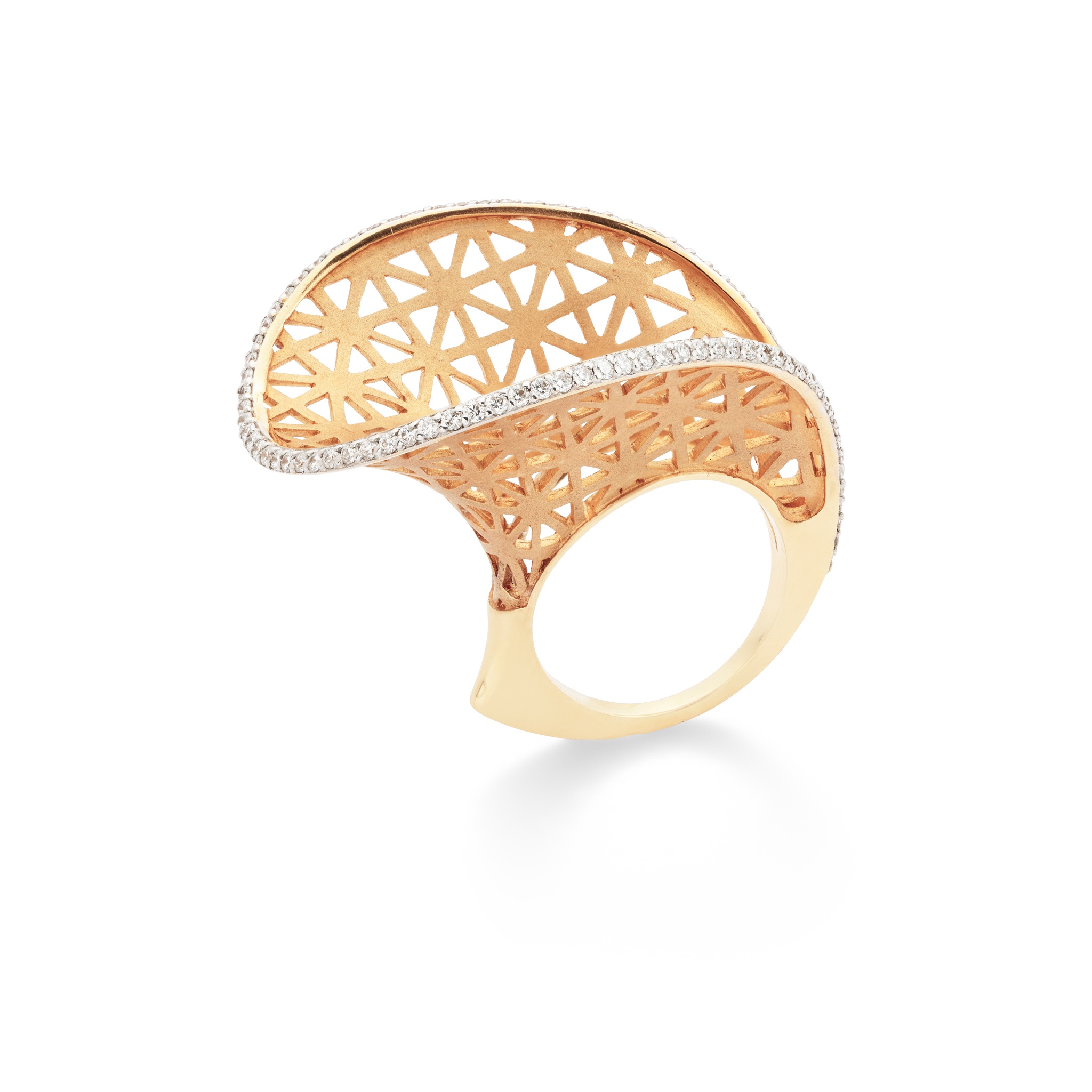 A diamond-set 'Line' ring, by Armaggan