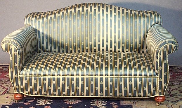 A Victorian sofa