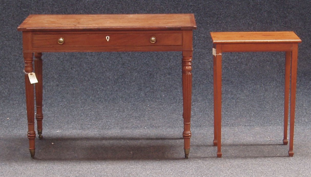 A mahogany occasional table,