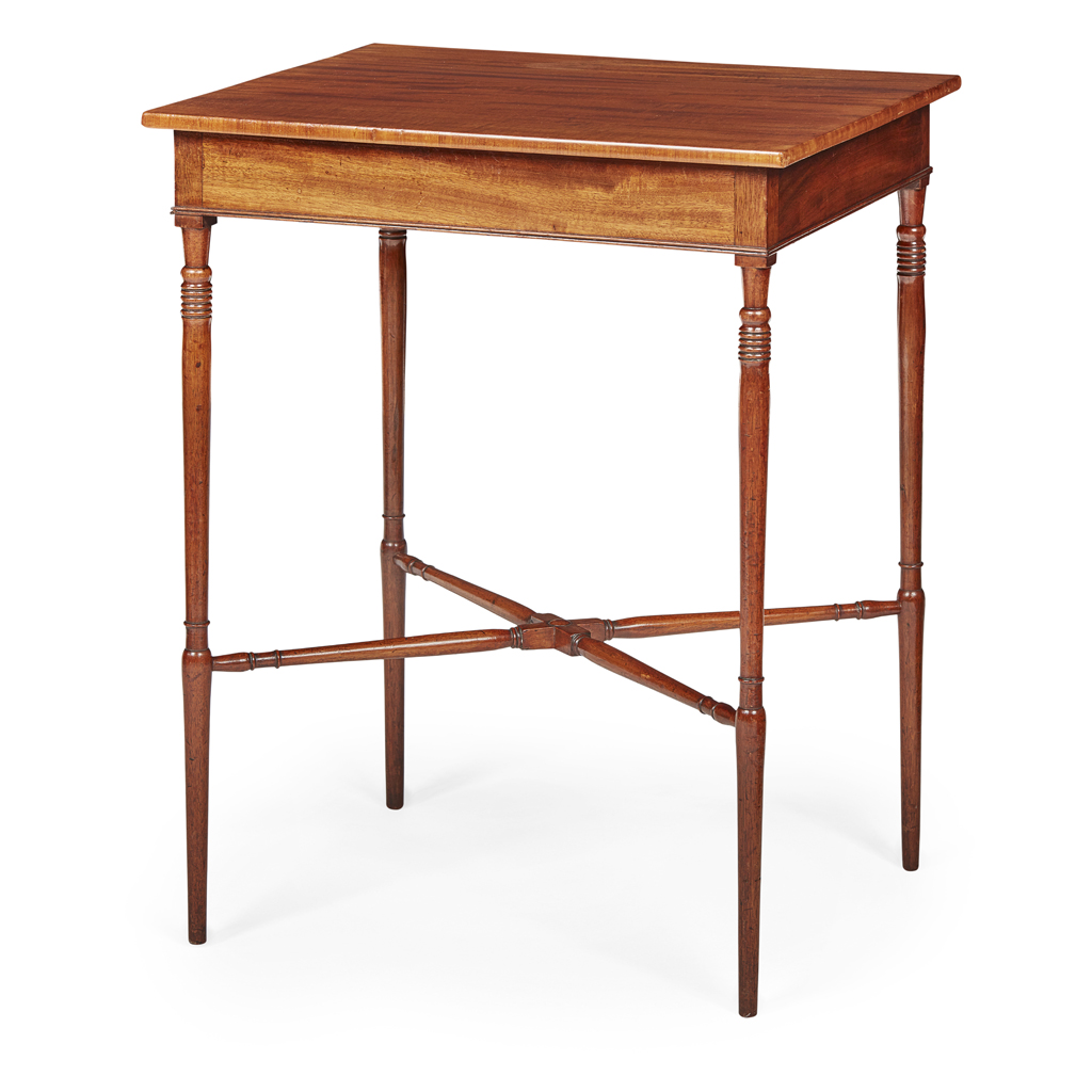 A SCOTTISH REGENCY MAHOGANY OCCASIONAL TABLE