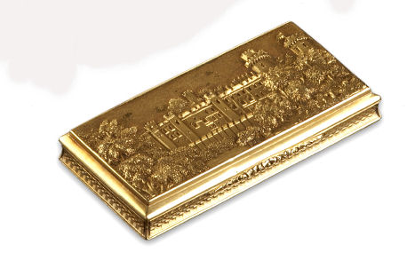 An early Victorian 18ct gold snuff box