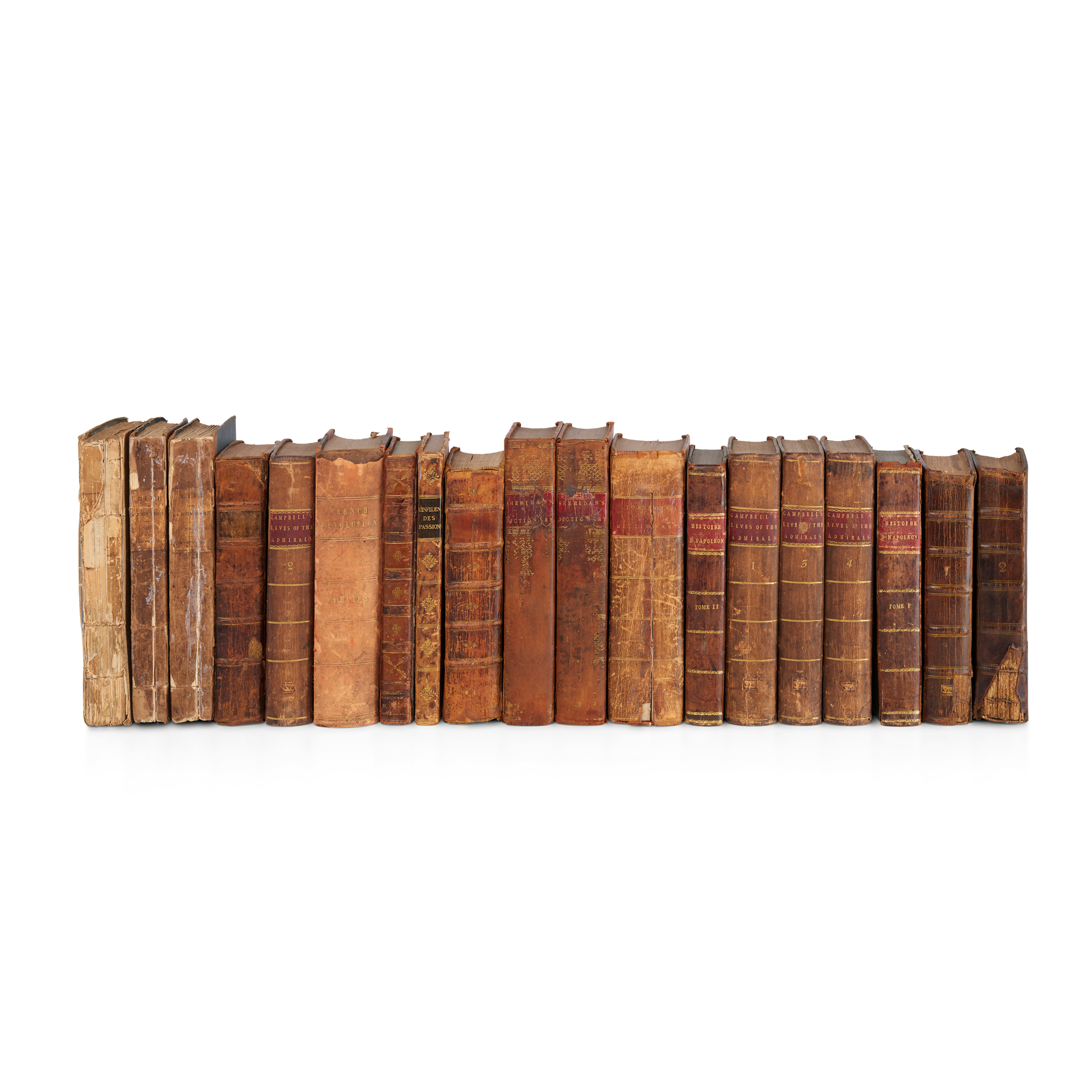 18th-century French and English history, military history and literature