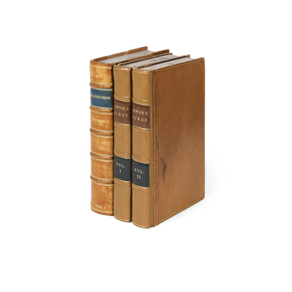 BEWICK, THOMAS, 3 VOLUMES COMPRISING