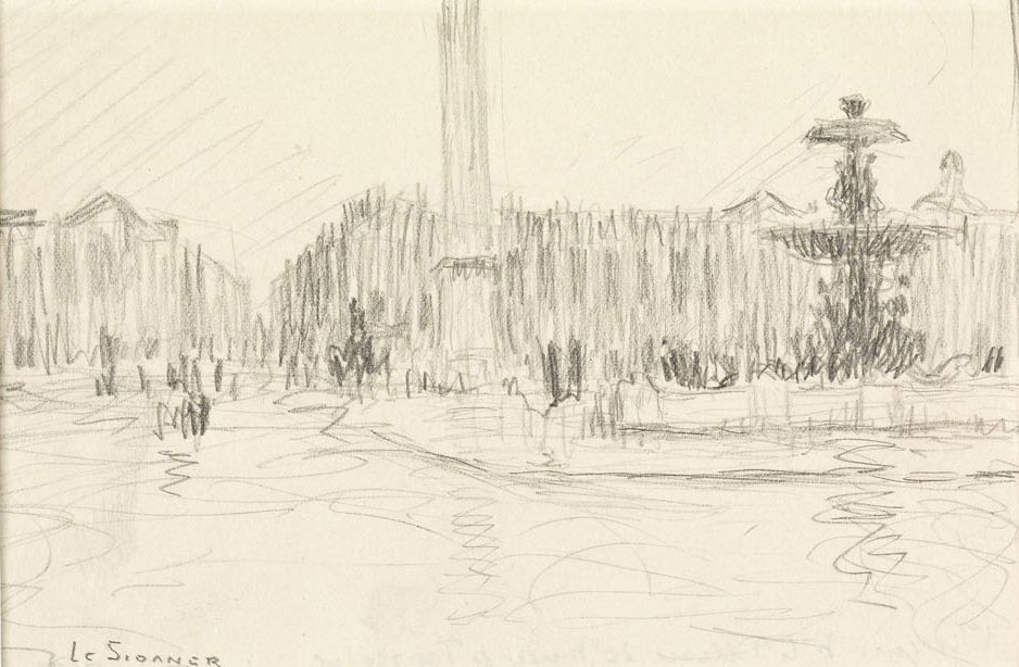 HENRI LE SIDANER (FRENCH 1862-1939)