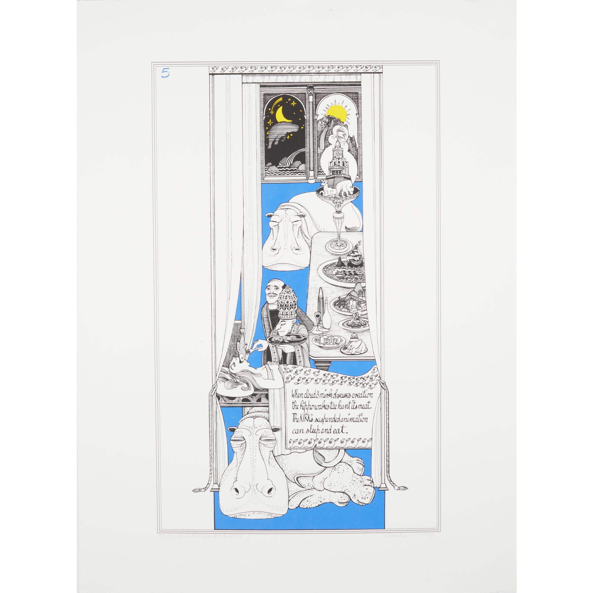 ALASDAIR GRAY (SCOTTISH 1934-2019)