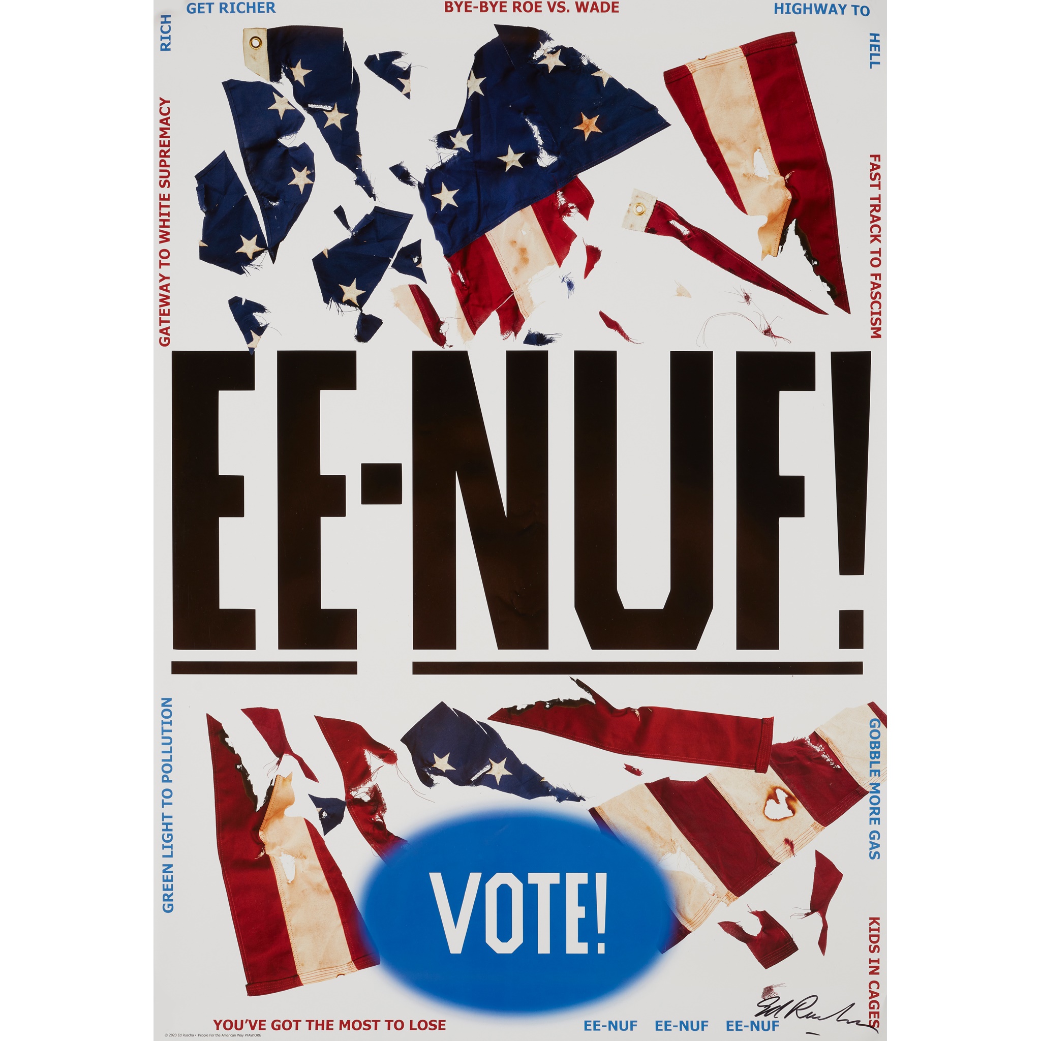 ED RUSCHA (AMERICAN 1937-)