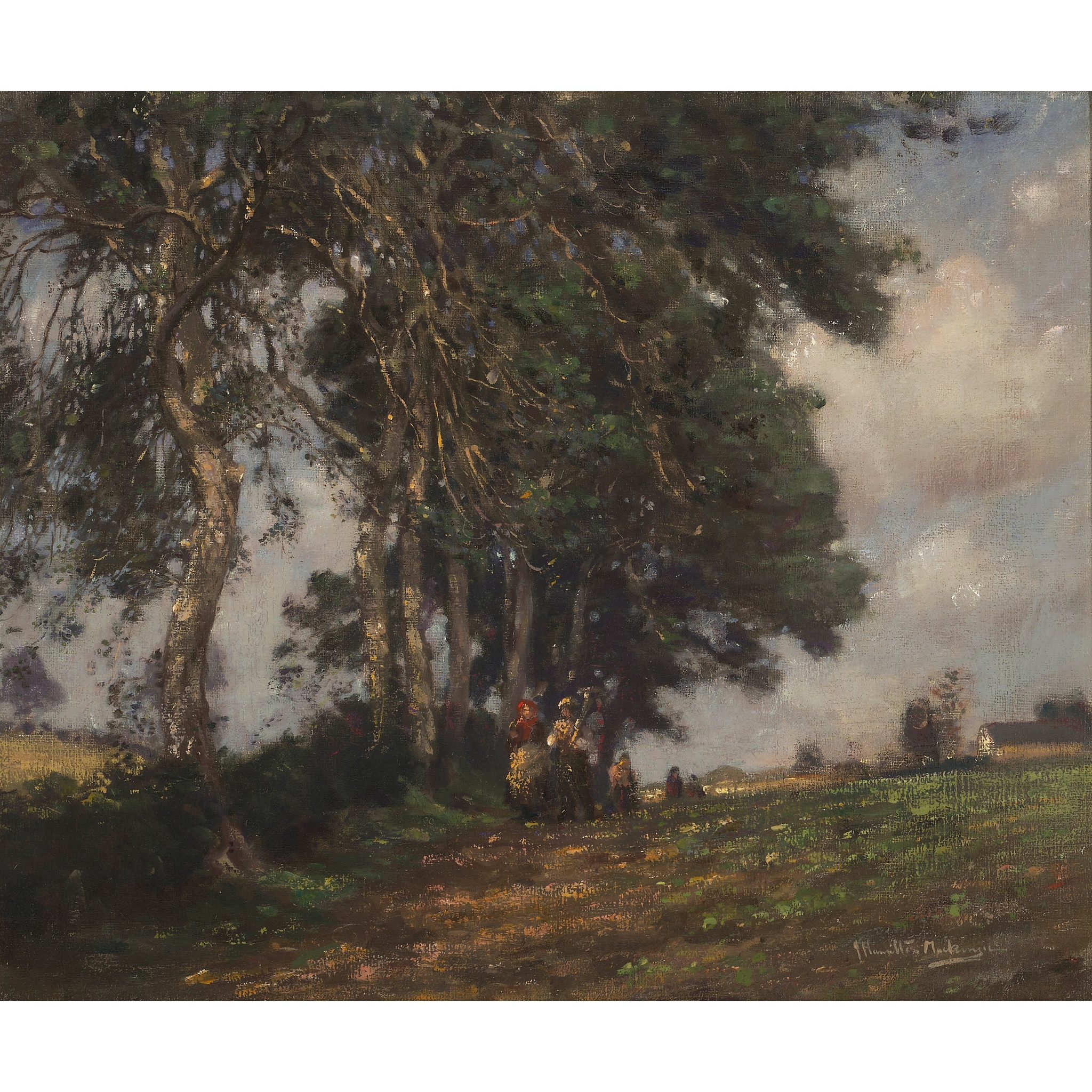 JAMES HAMILTON MACKENZIE A.R.S.A., R.S.W., A.R.E. (SCOTTISH 1875-1926)