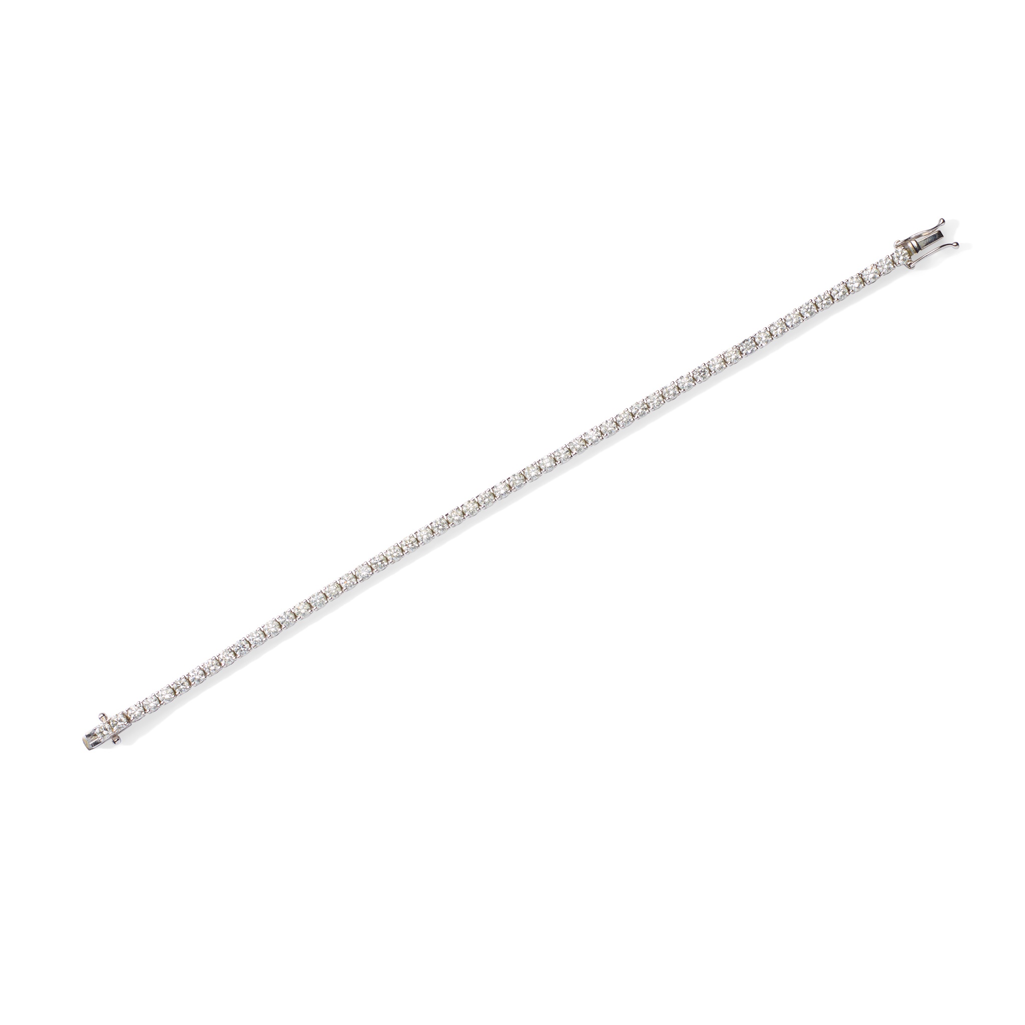 A diamond bracelet