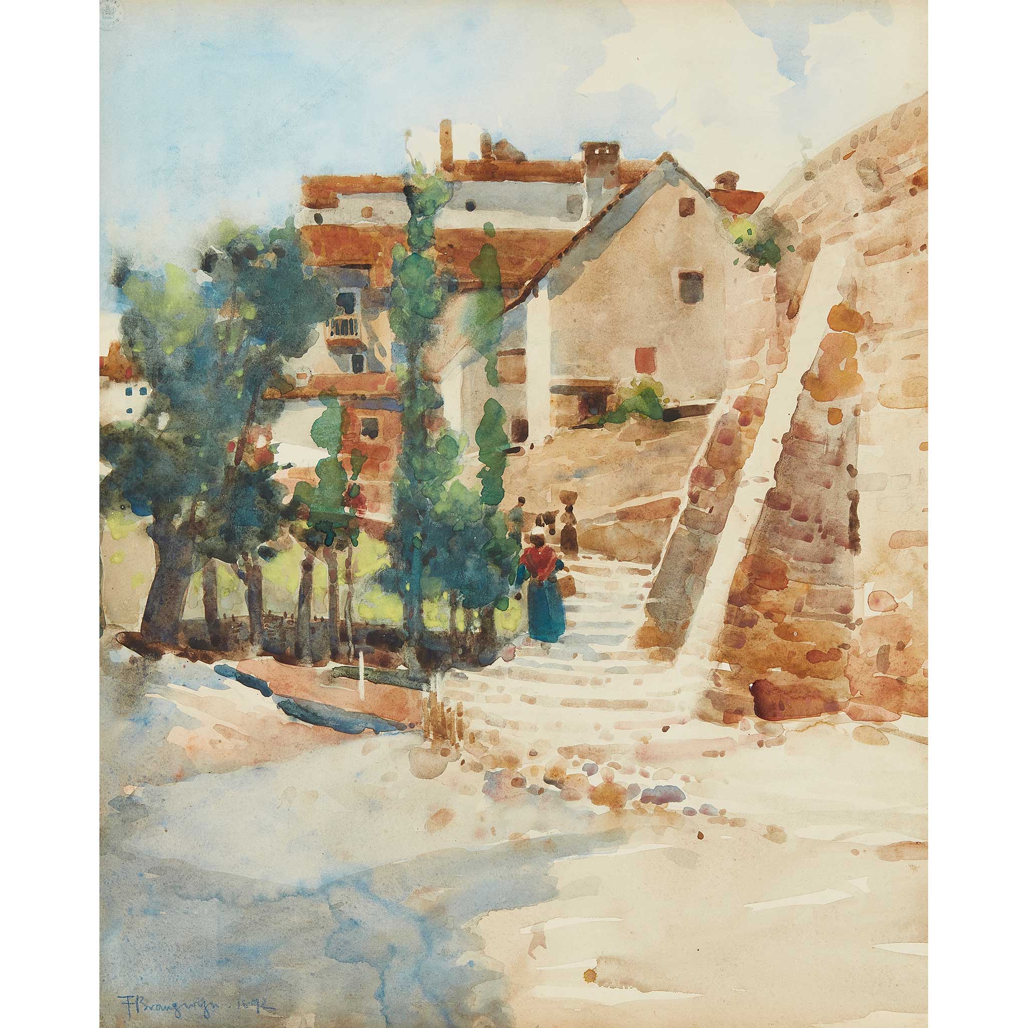 SIR FRANK BRANGWYN R.A., R.W.S., R.B.A. (BRITISH 1867-1956)