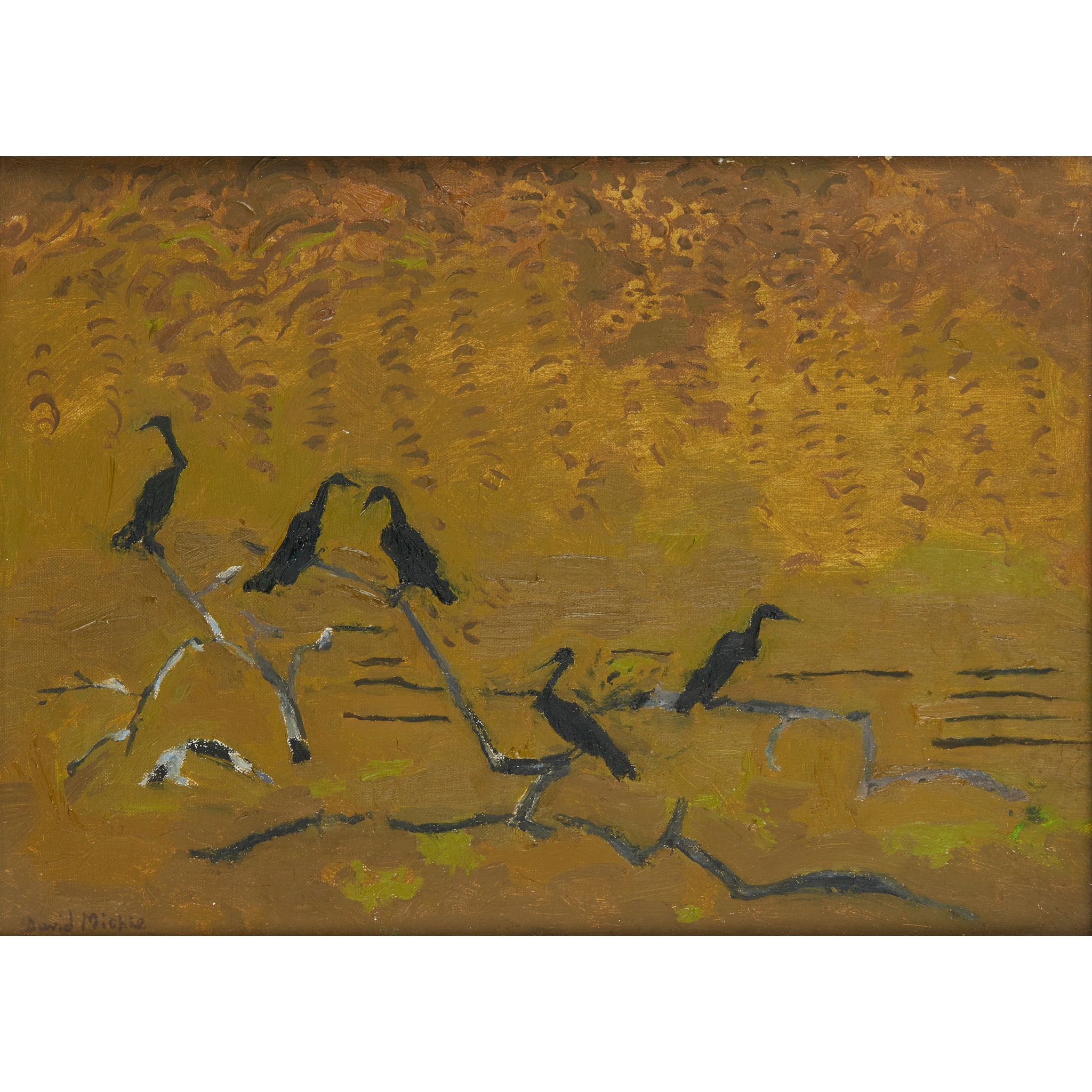 DAVID MICHIE O.B.E., R.S.A., R.G.I., F.R.S.A (SCOTTISH 1928-2015)