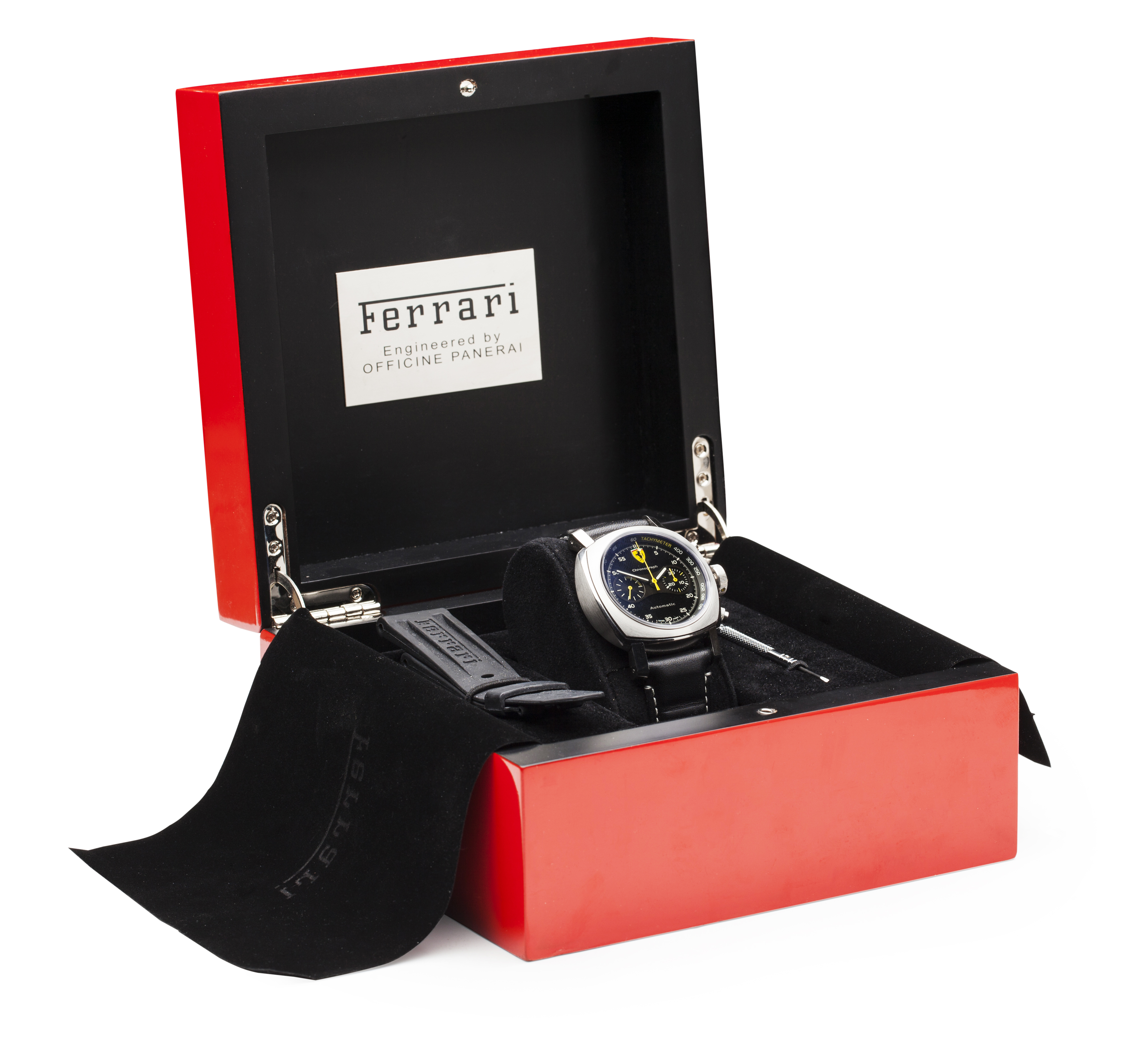 OFFICINE PANERAI - A gentleman's stainless steel chronograph