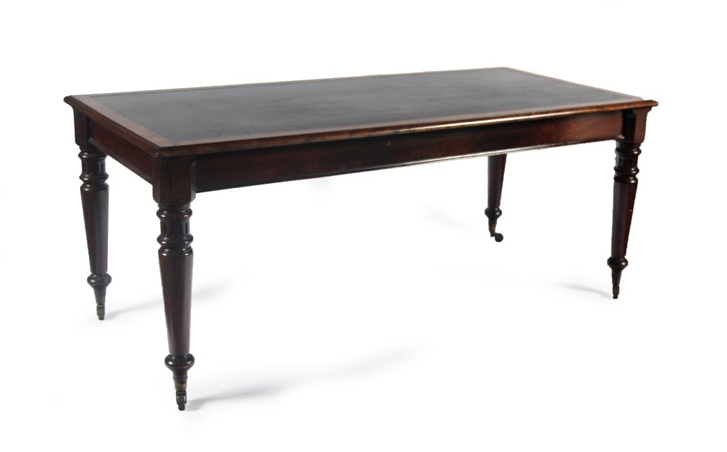 MAHOGANY LIBRARY TABLE