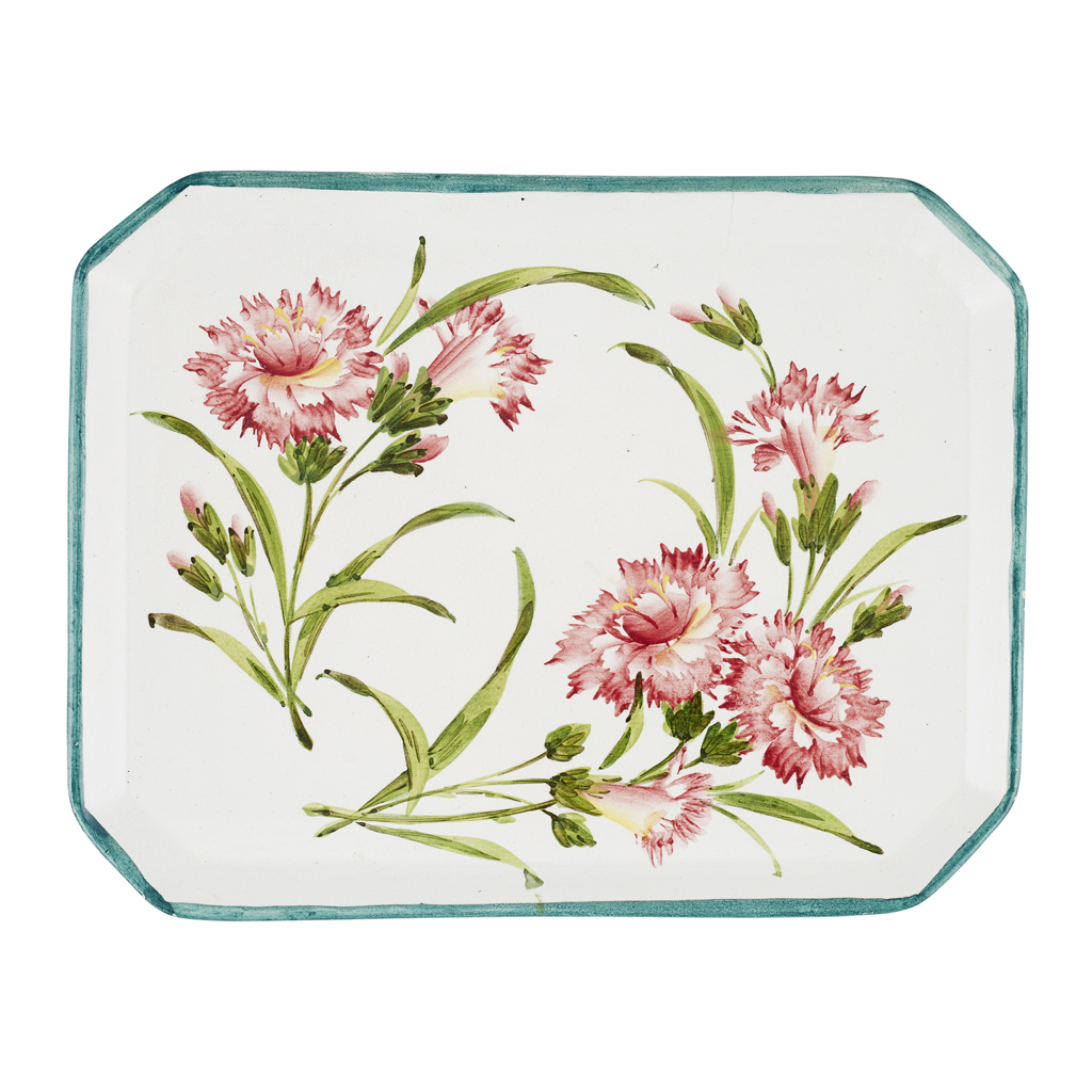 A WEMYSS WARE COMB TRAY