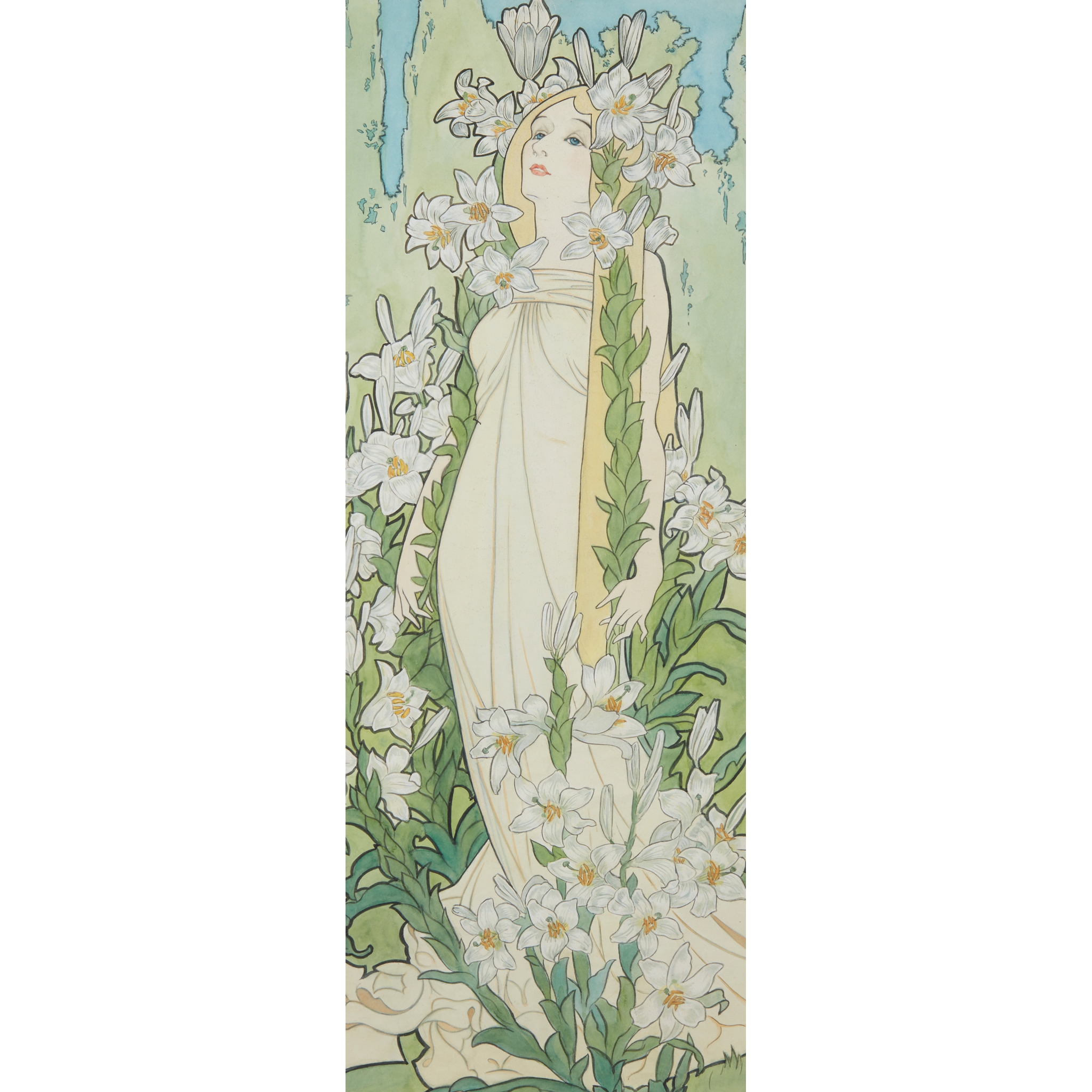 FOLLOWER OF ALPHONSE MUCHA