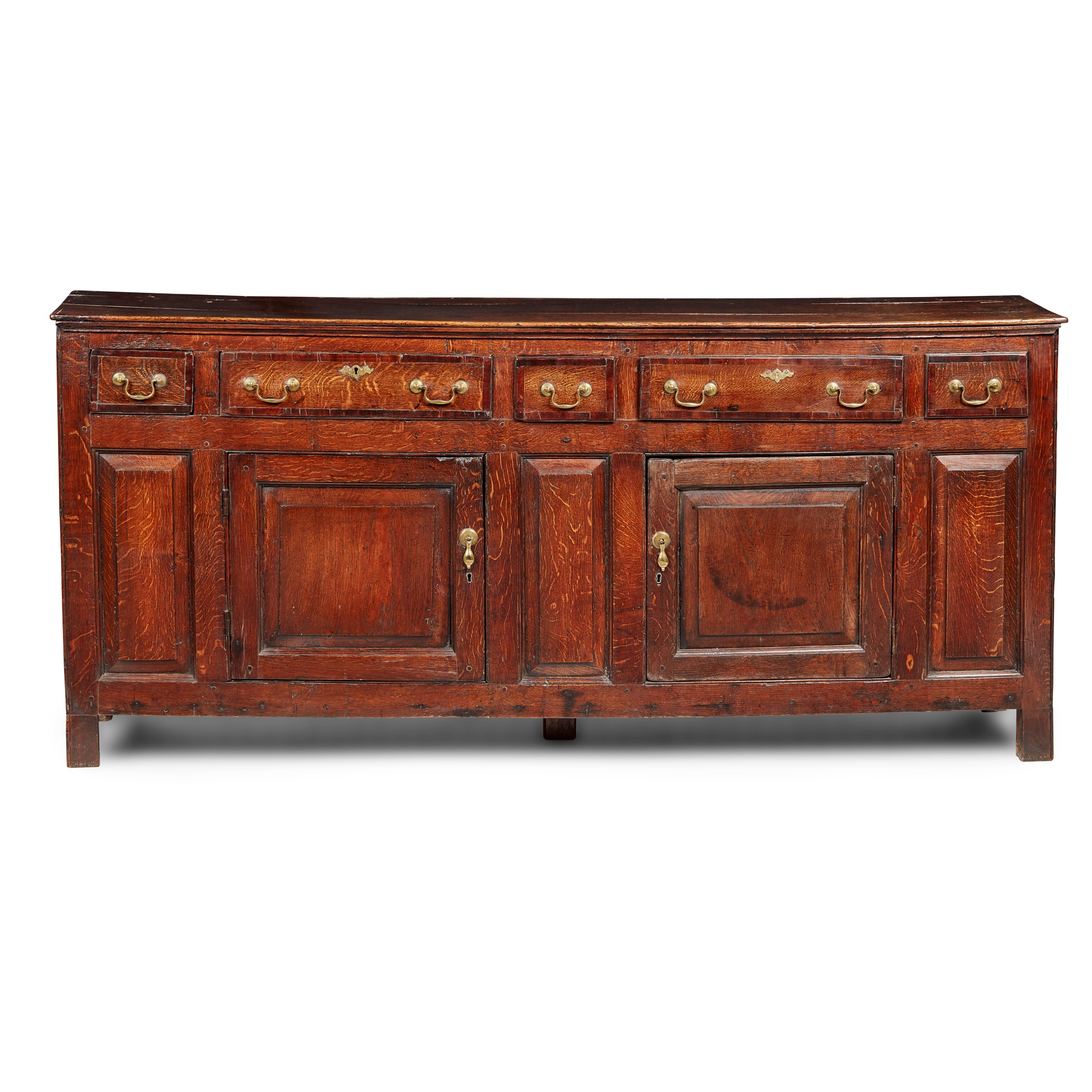 GEORGIAN OAK DRESSER BASE