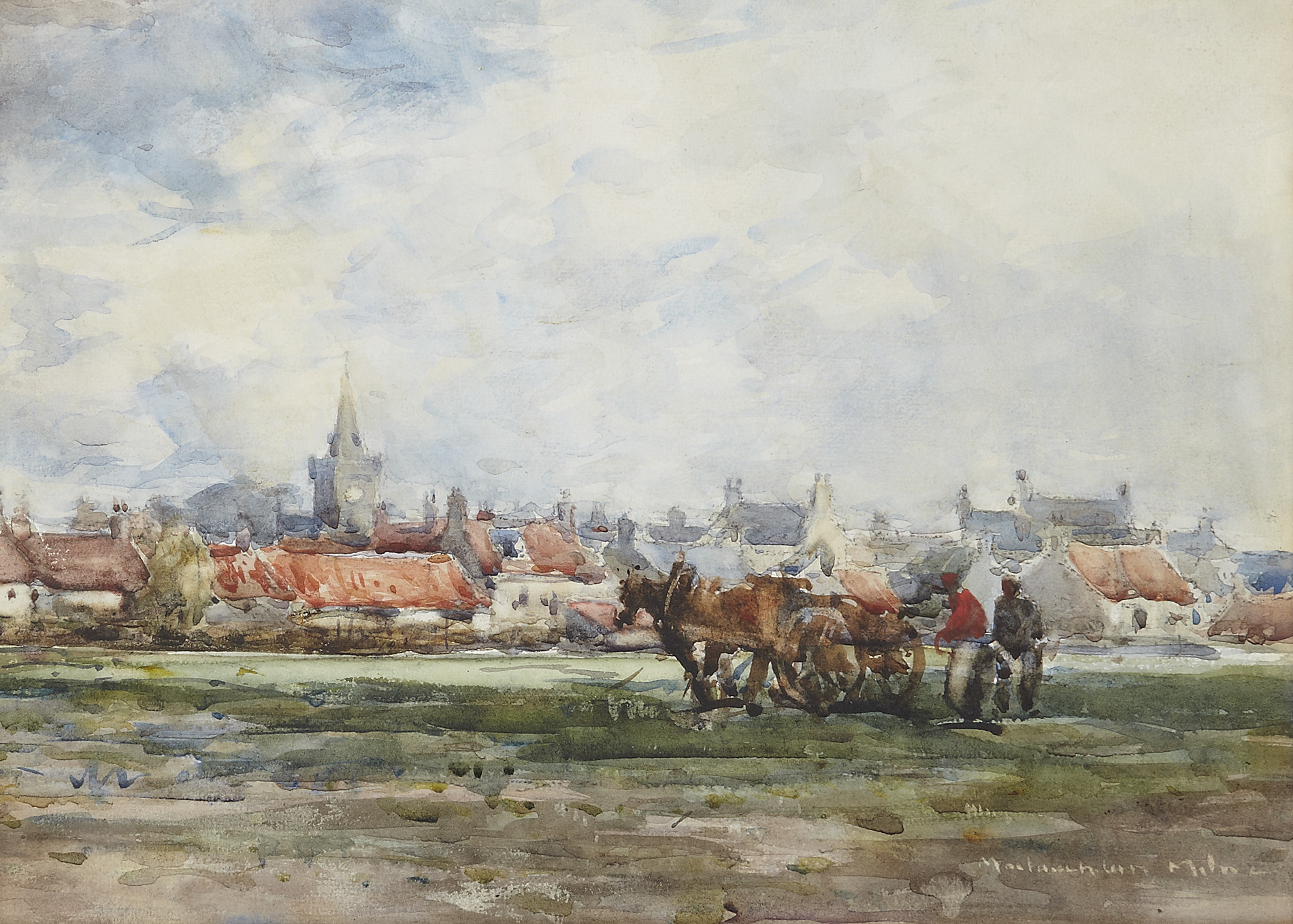 JOHN MACLAUCHLAN MILNE R.S.A (SCOTTISH 1886-1957)