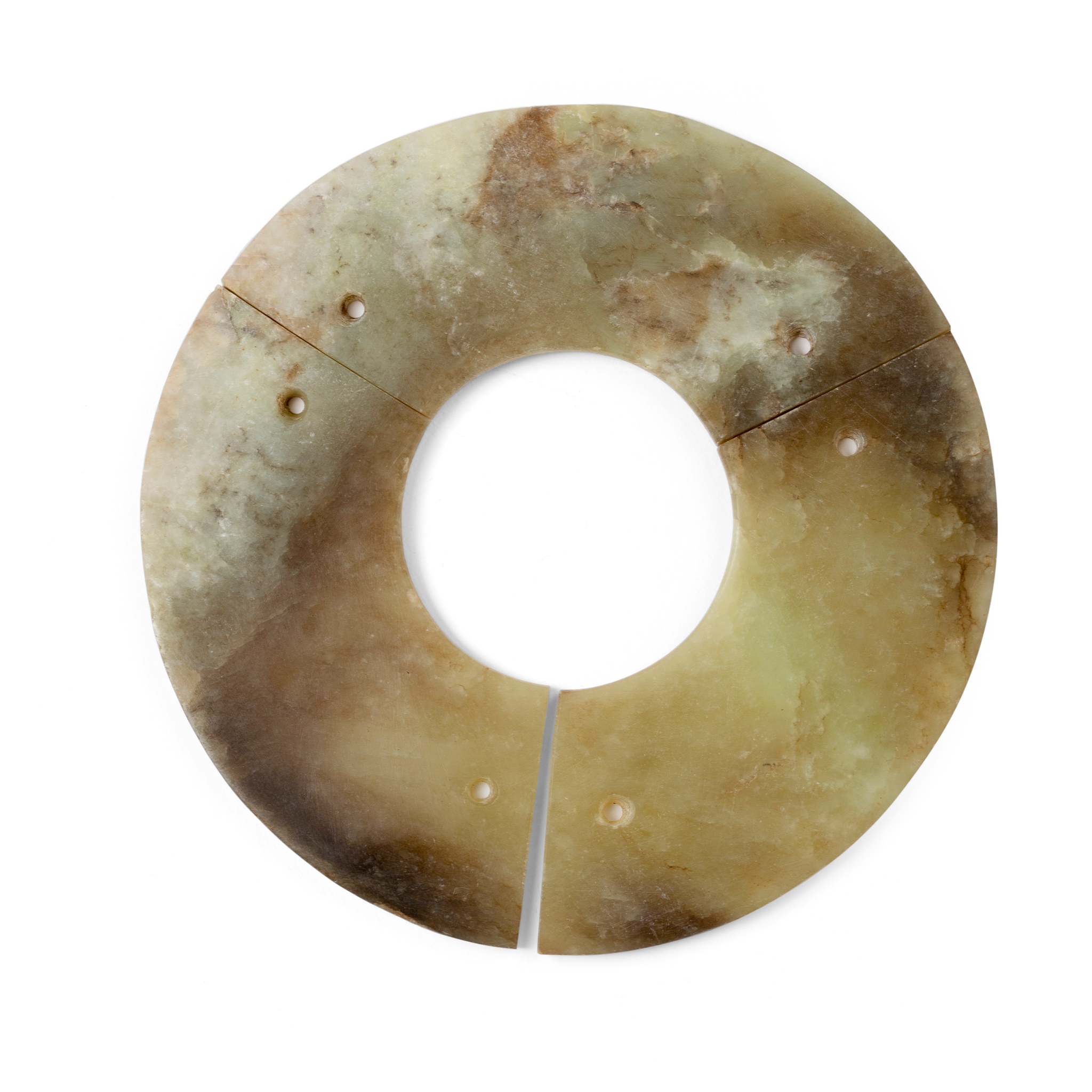 CELADON JADE ‘TRIPLE HUANG’ BI DISC
