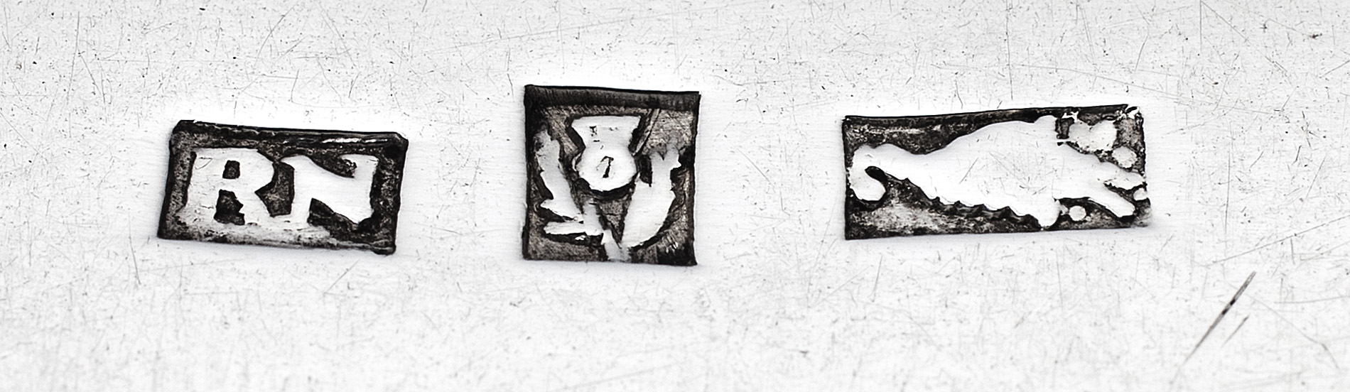 Inverness - A set of six Scottish provincial dessert spoons